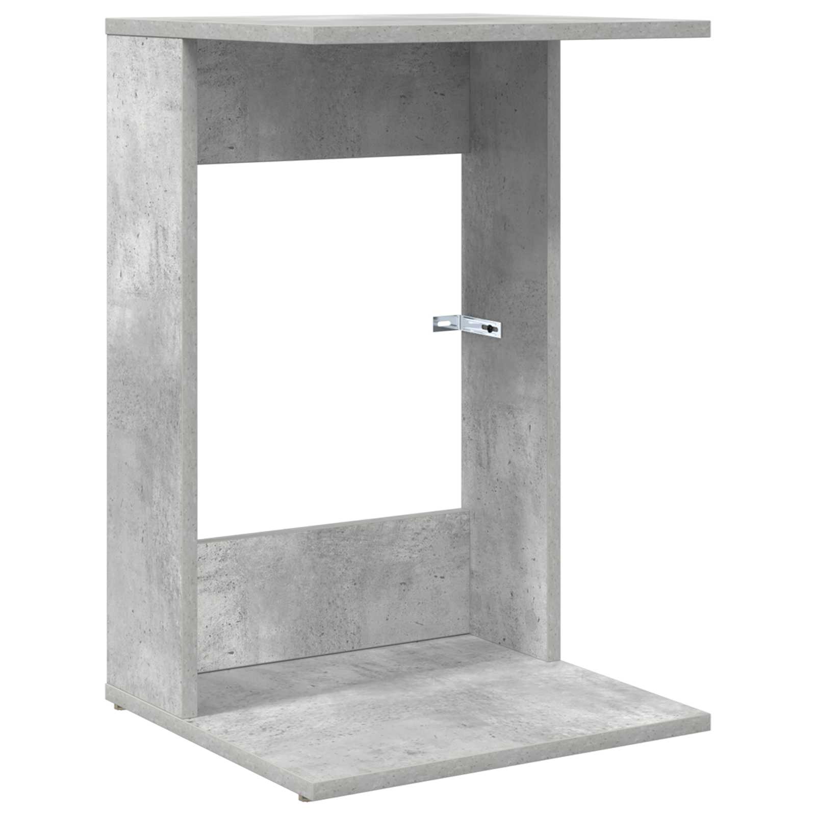 Table d'appoint Gris béton 40 x 38 x 62,5 cm Bois d'ingénierie - XIOS