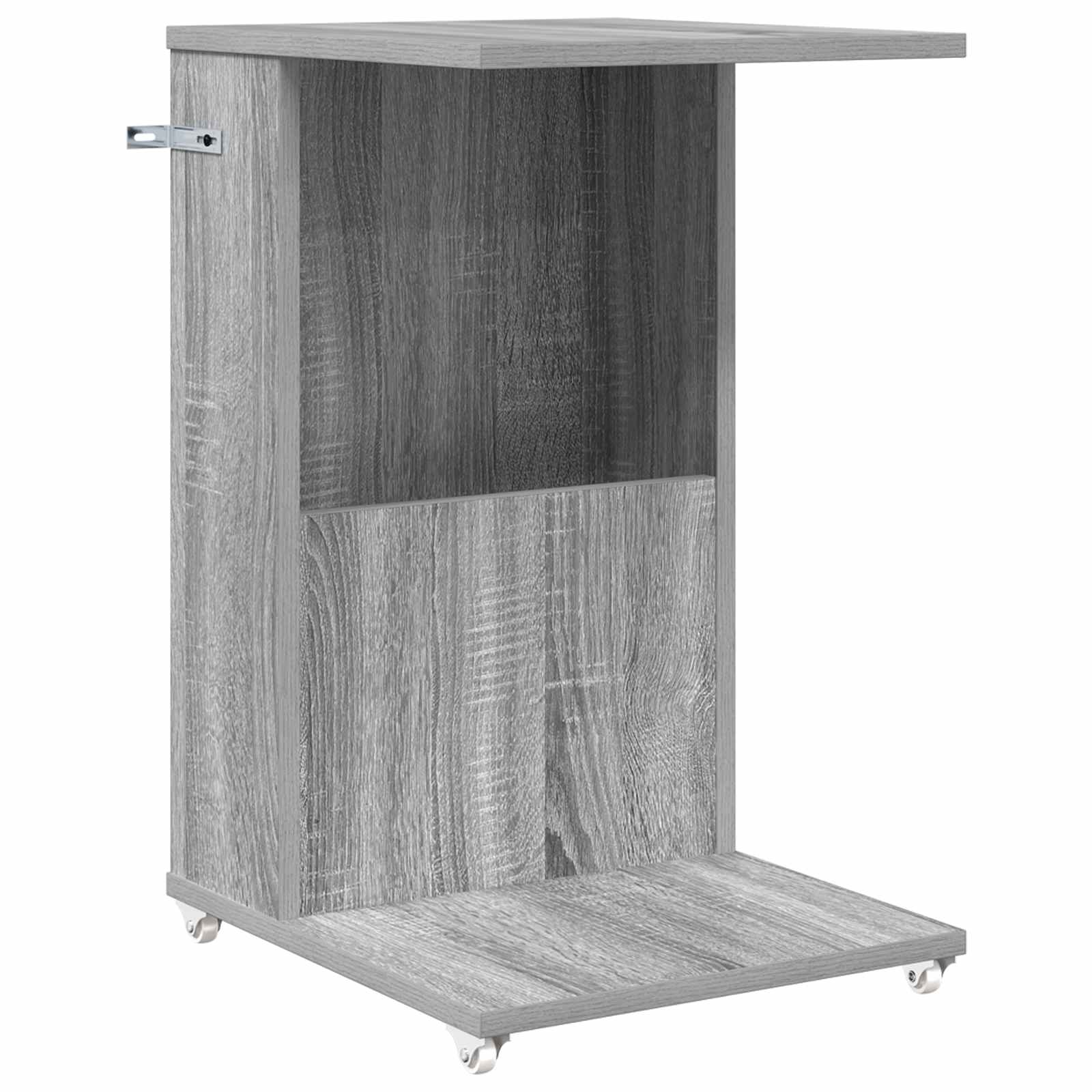 Table d'appoint Gris Sonoma 40 x 35 x 60 cm Bois d'ingénierie - XIOS