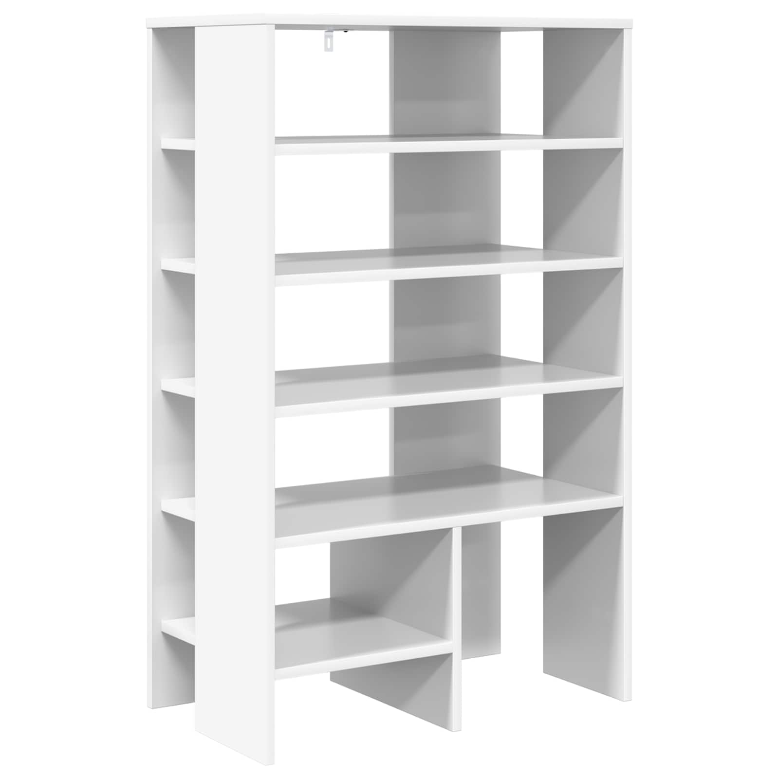 Cabinet à chaussures avec étagère 2 pcs Blanc Bois d'ingénierie - XIOS