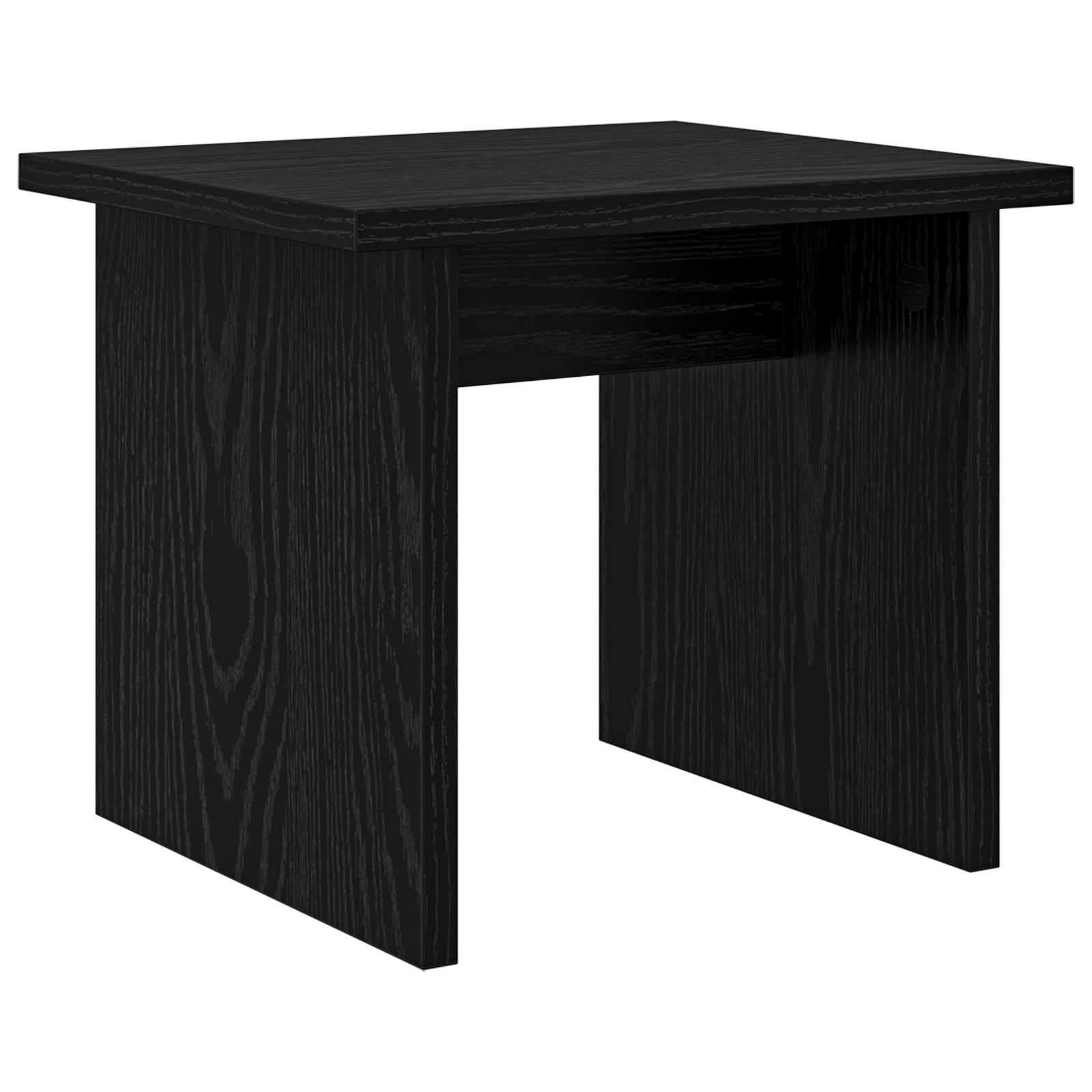 Cabinet à chaussures 2 pcs Chêne noir Bois d'ingénierie - XIOS