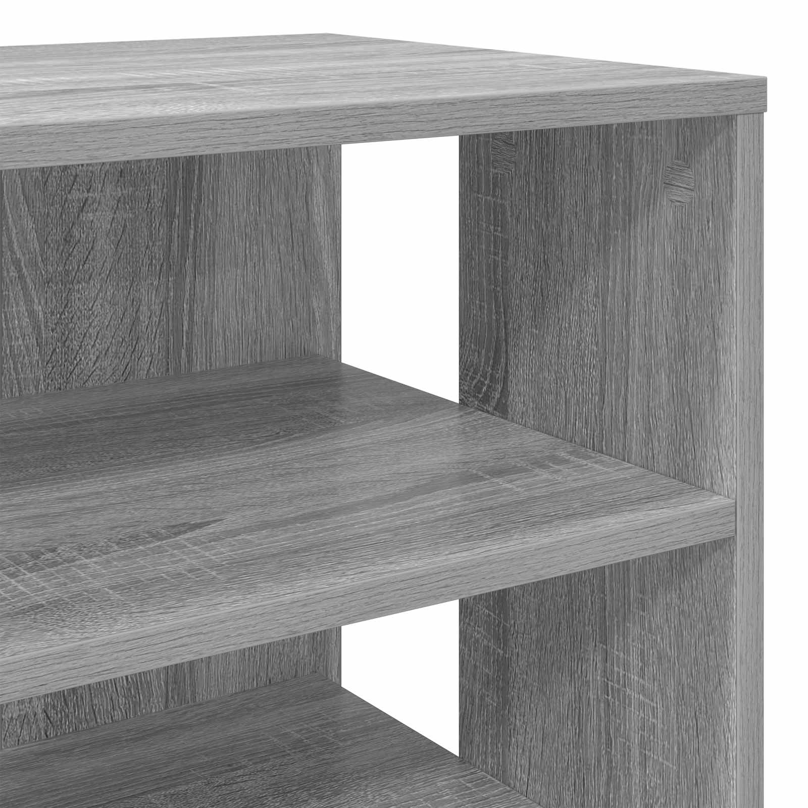 Cabinet à chaussures 2 pcs Gris Sonoma Bois d'ingénierie - XIOS