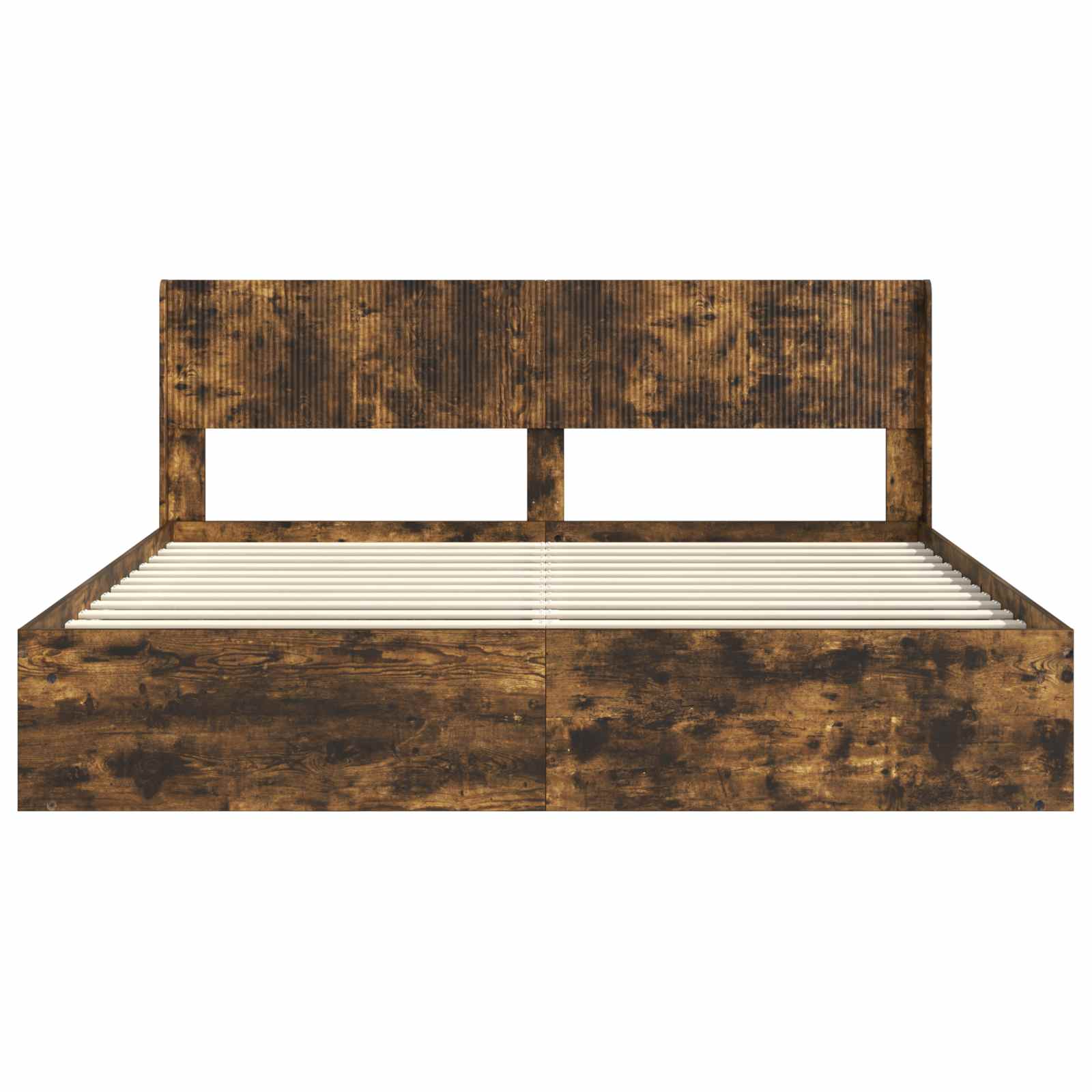 Cadre de lit avec rangement et tête de lit 3 pcs - XIOS