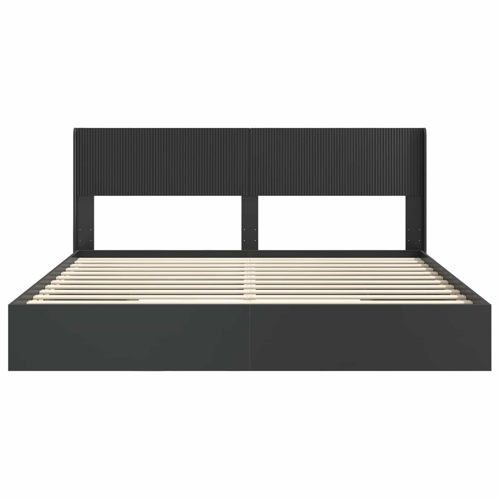 Cadre de lit avec rangement et tête de lit 3 pcs - XIOS