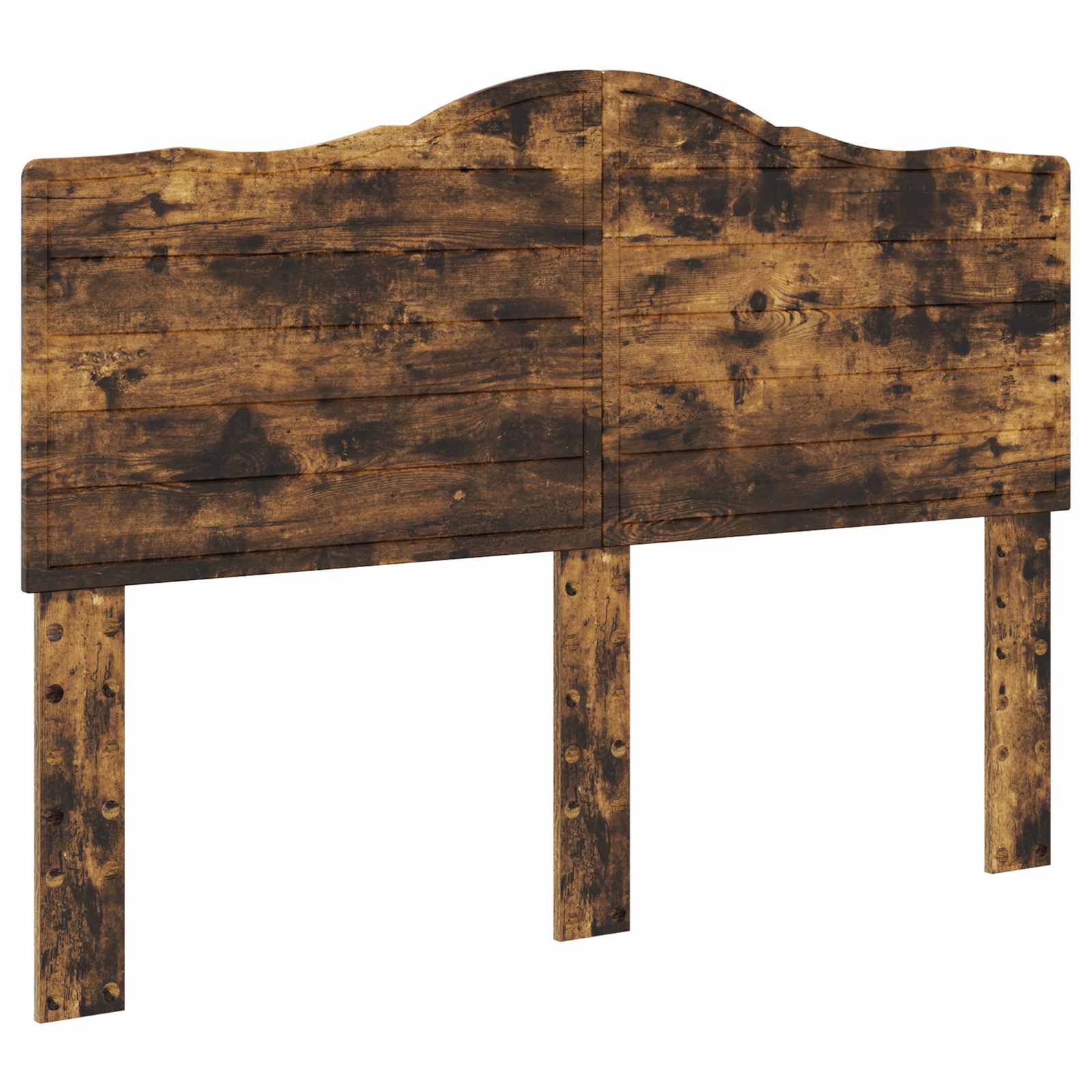 Cadre de lit Chêne Fumé 150 x 200 cm Bois Ingénierie - XIOS
