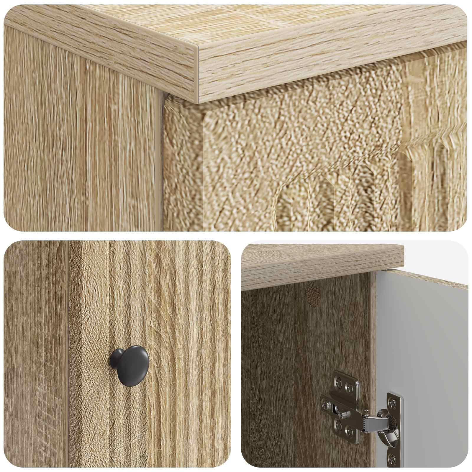 Bureau Chêne Sonoma Bois d'ingénierie 142,5 x 50 x 75 cm - XIOS