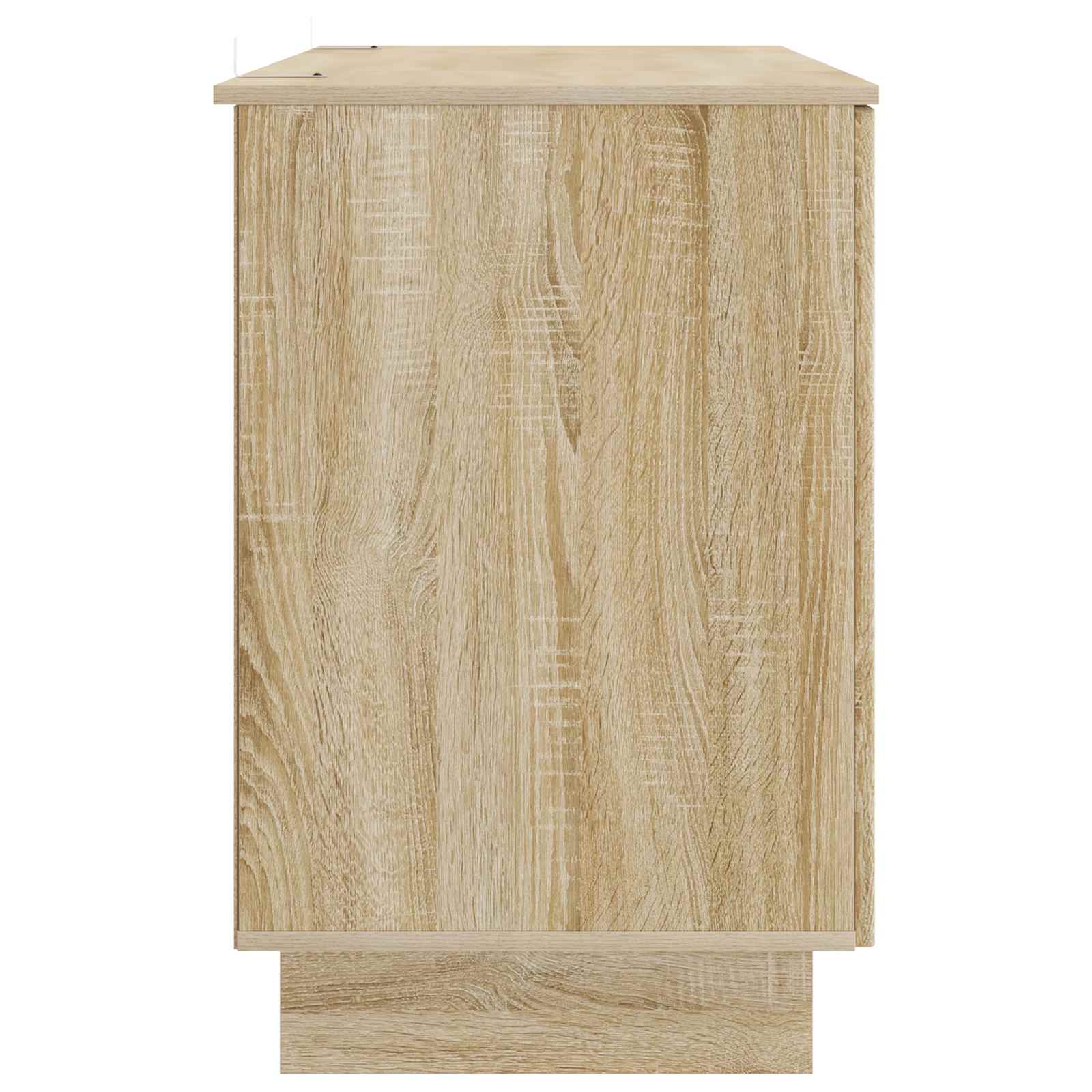 Bureau Chêne Sonoma Bois d'ingénierie 142,5 x 50 x 75 cm - XIOS