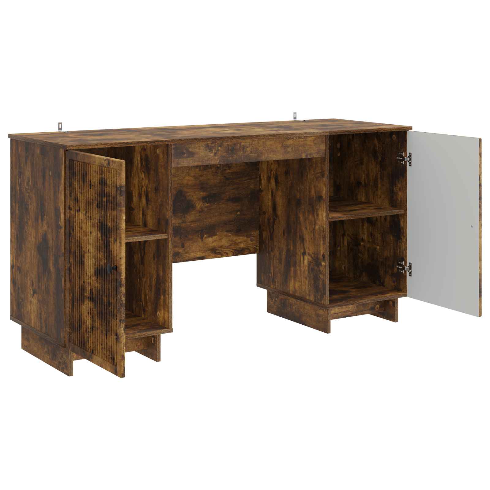 Bureau Chêne fumé Bois d'ingénierie 142,5 x 50 x 75 cm - XIOS