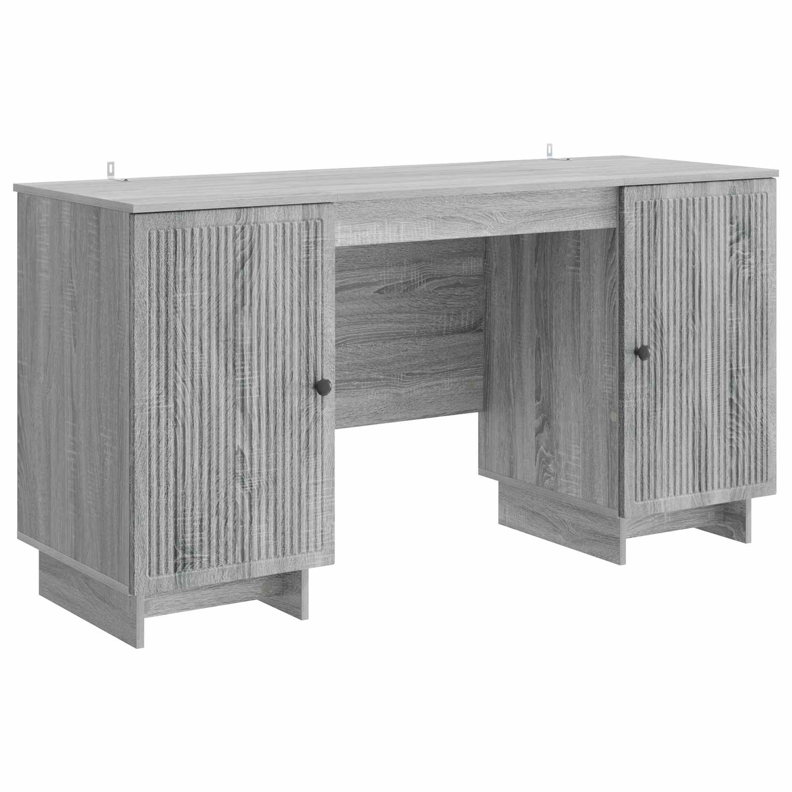Bureau Sonoma gris Bois d'ingénierie 142,5 x 50 x 75 cm - XIOS