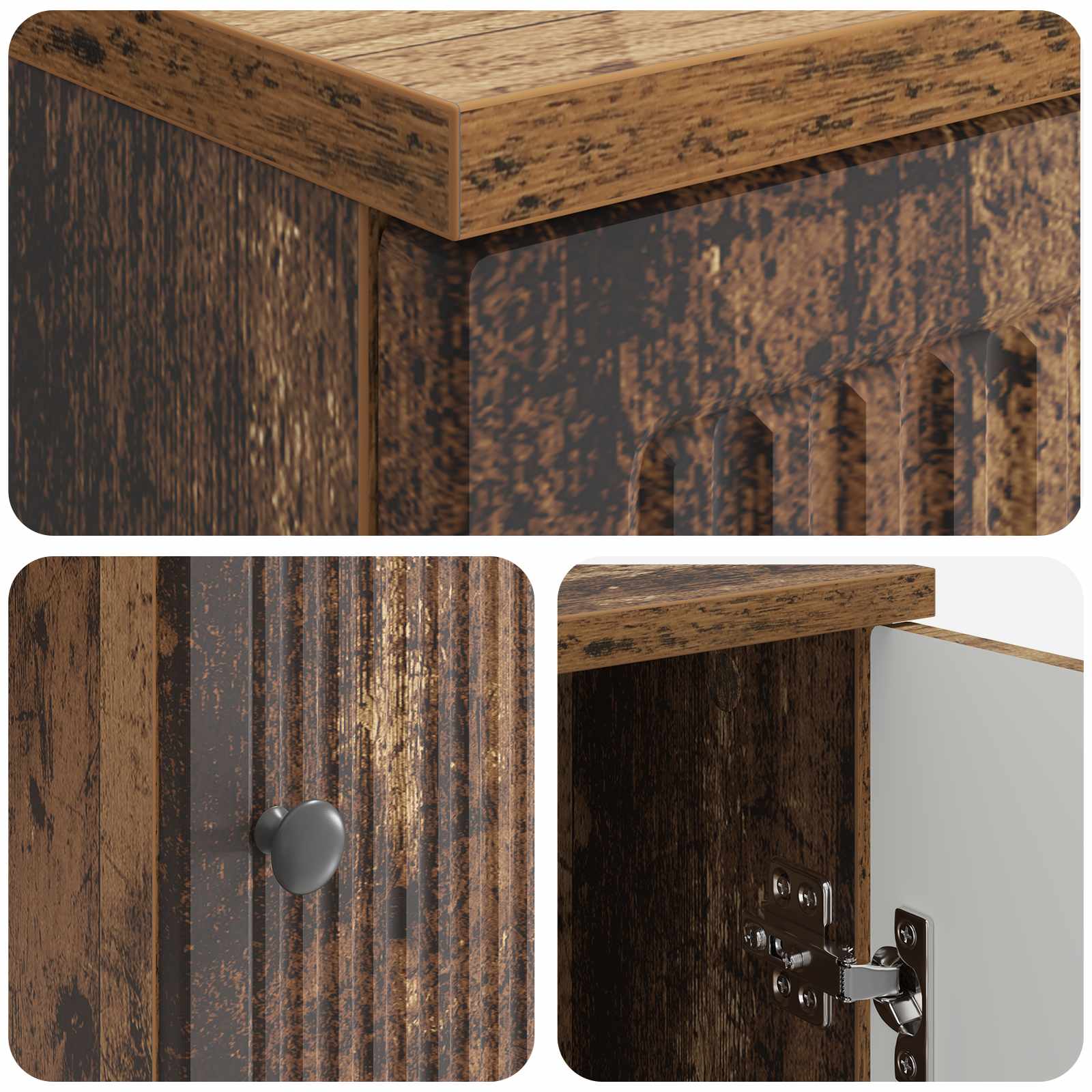 Bureau Bois ancien Bois d'ingénierie 142,5 x 50 x 75 cm - XIOS