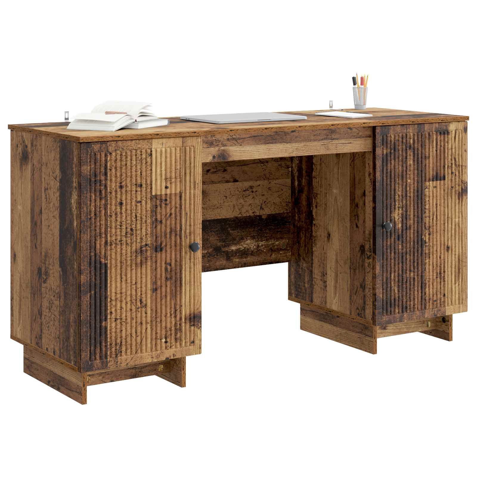 Bureau Bois ancien Bois d'ingénierie 142,5 x 50 x 75 cm - XIOS