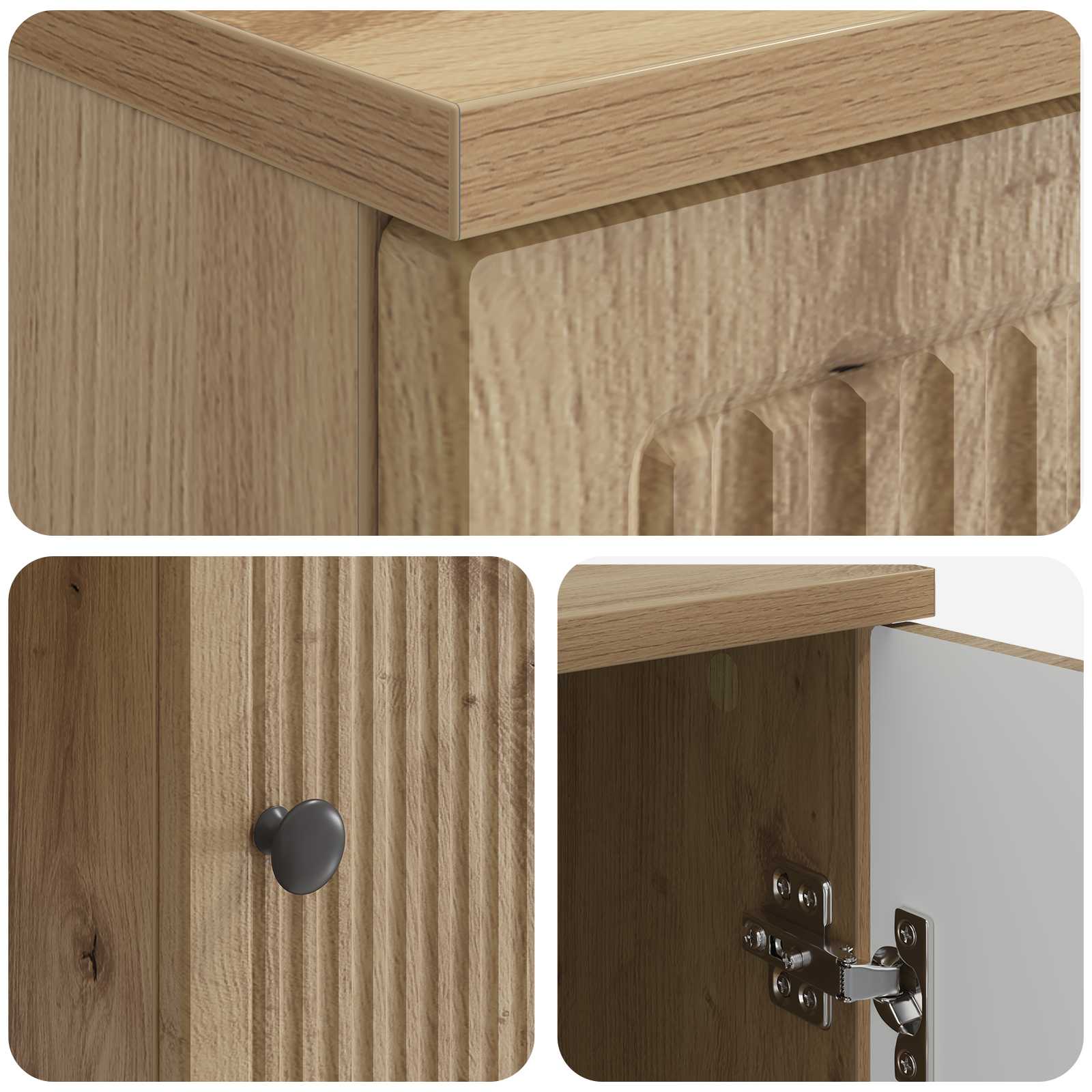 Bureau Chêne artisanal Bois d'ingénierie 142,5 x 50 x 75 cm - XIOS