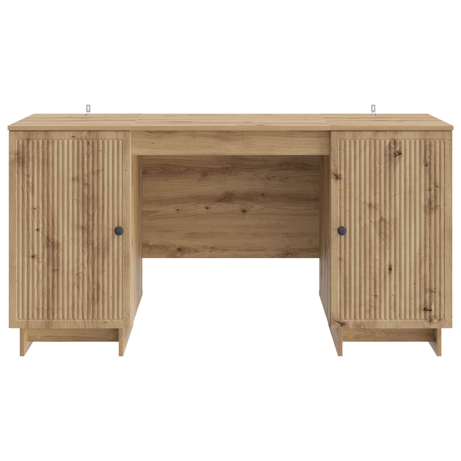 Bureau Chêne artisanal Bois d'ingénierie 142,5 x 50 x 75 cm - XIOS