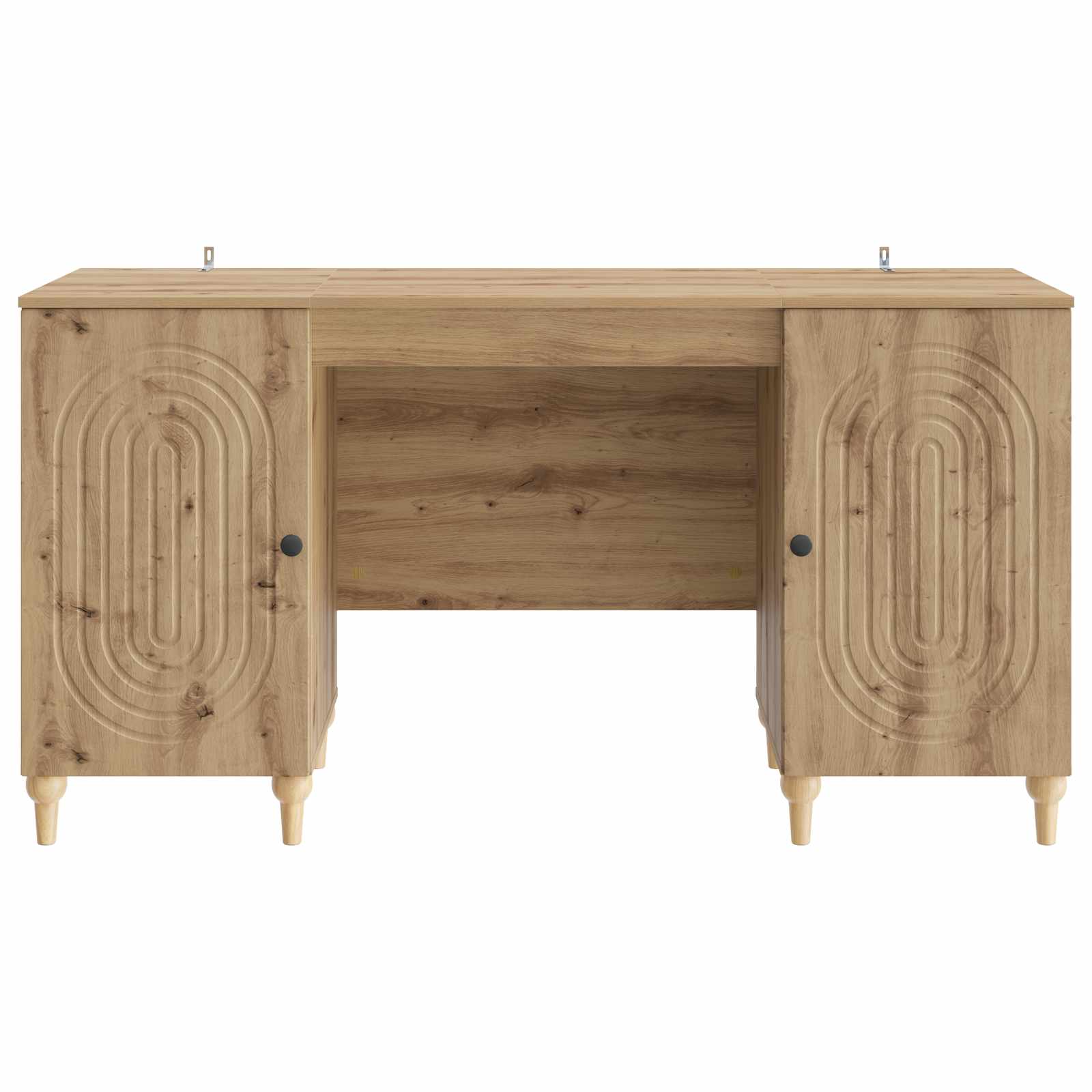 Bureau Chêne artisanal 142,5 x 50 x 75 cm Bois d'ingénierie - XIOS