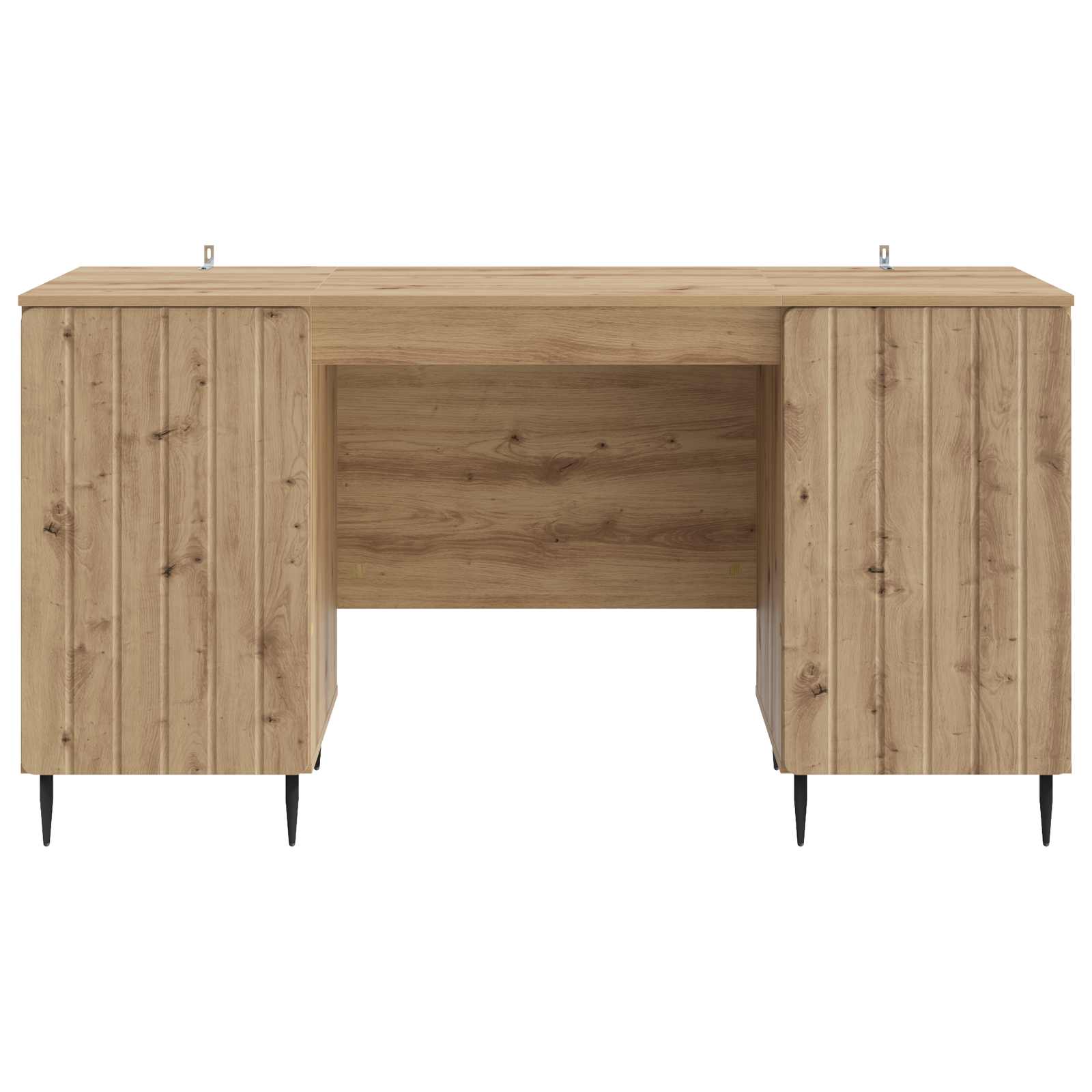 Bureau Chêne artisanal 142,5 x 50 x 75 cm Bois d'ingénierie - XIOS