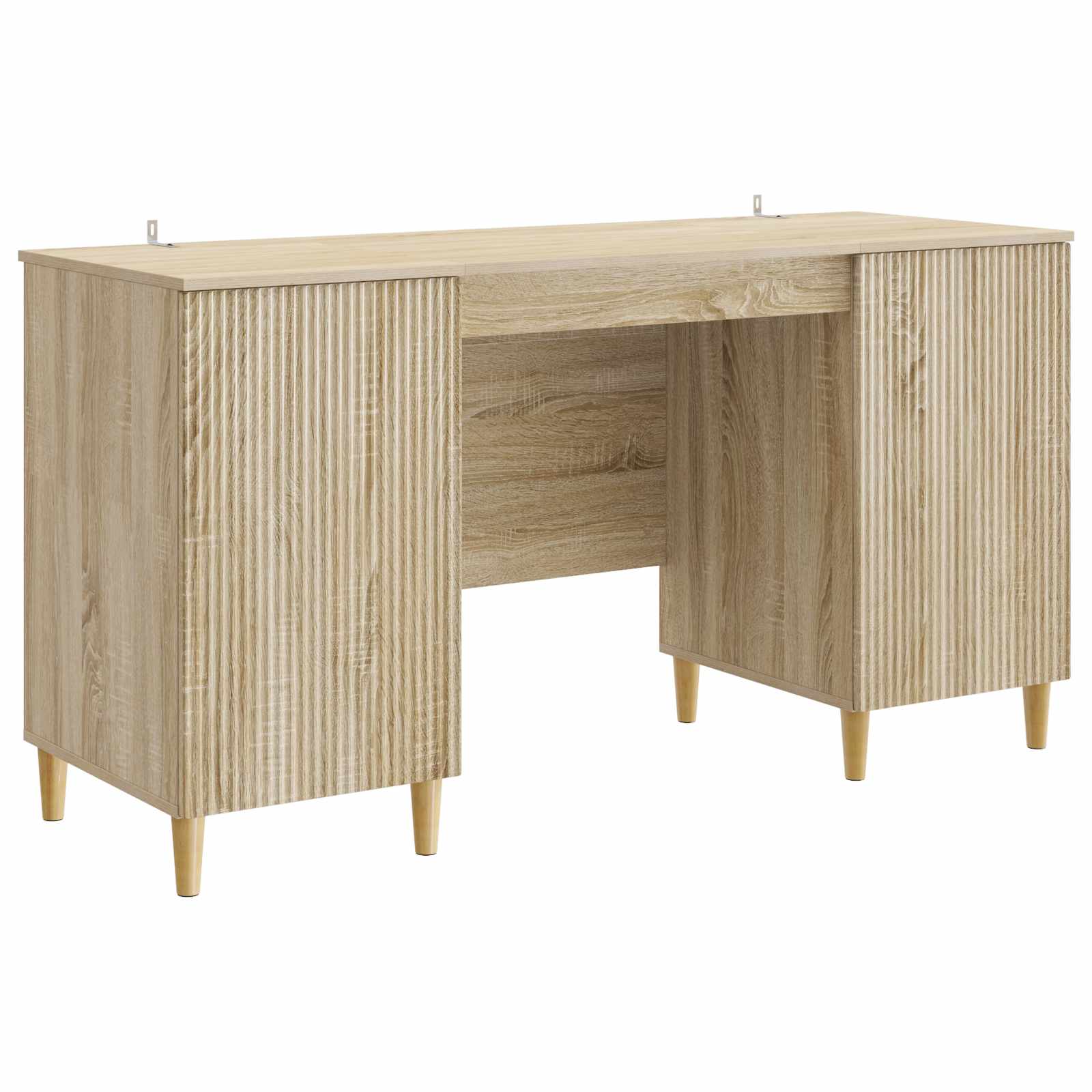 Bureau Chêne Sonoma 142,5 x 50 x 75 cm Bois d'ingénierie - XIOS