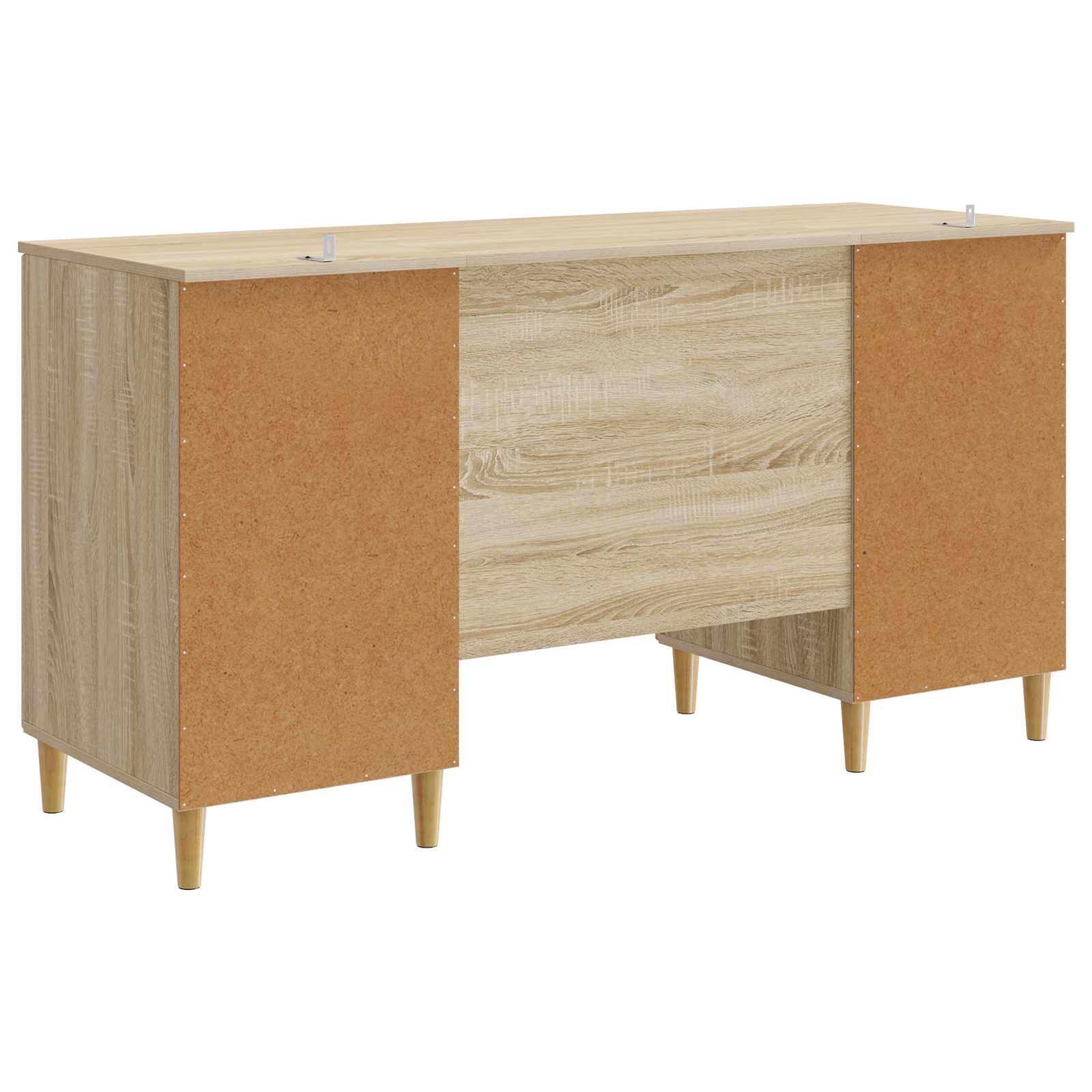 Bureau Chêne Sonoma 142,5 x 50 x 75 cm Bois d'ingénierie - XIOS