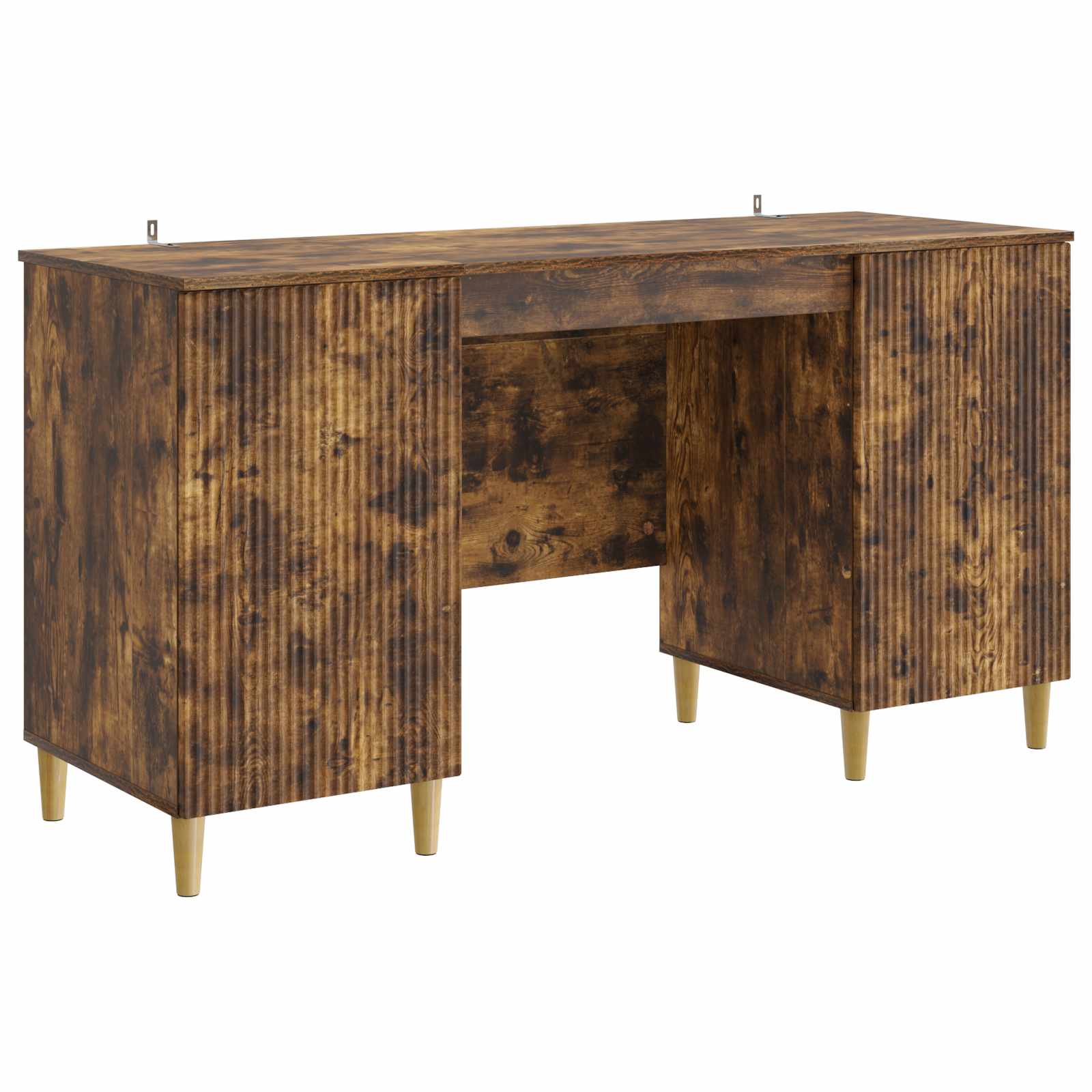 Bureau Chêne fumé 142,5 x 50 x 75 cm Bois d'ingénierie - XIOS