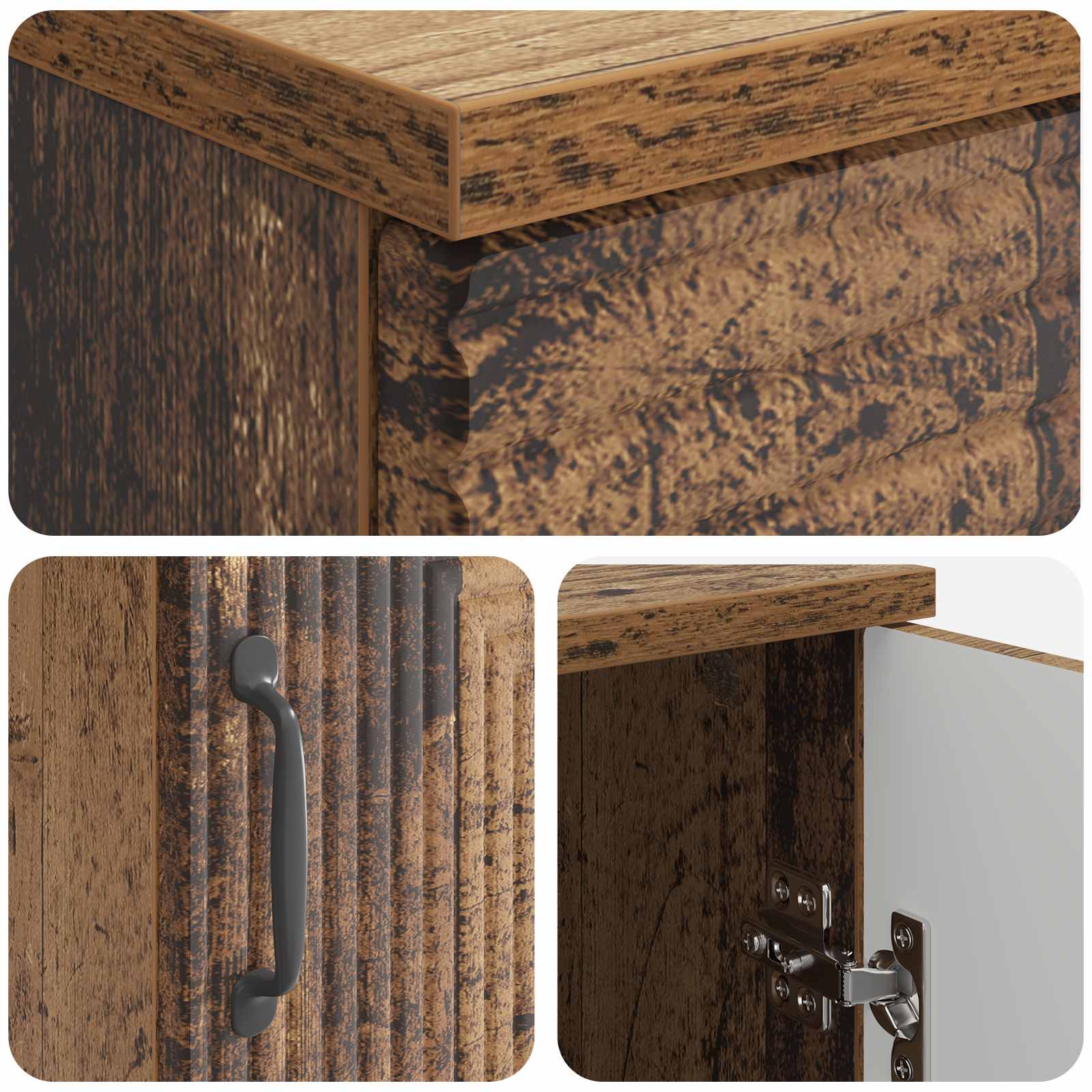 Bureau Bois ancien 142,5 x 50 x 75 cm Bois d'ingénierie - XIOS