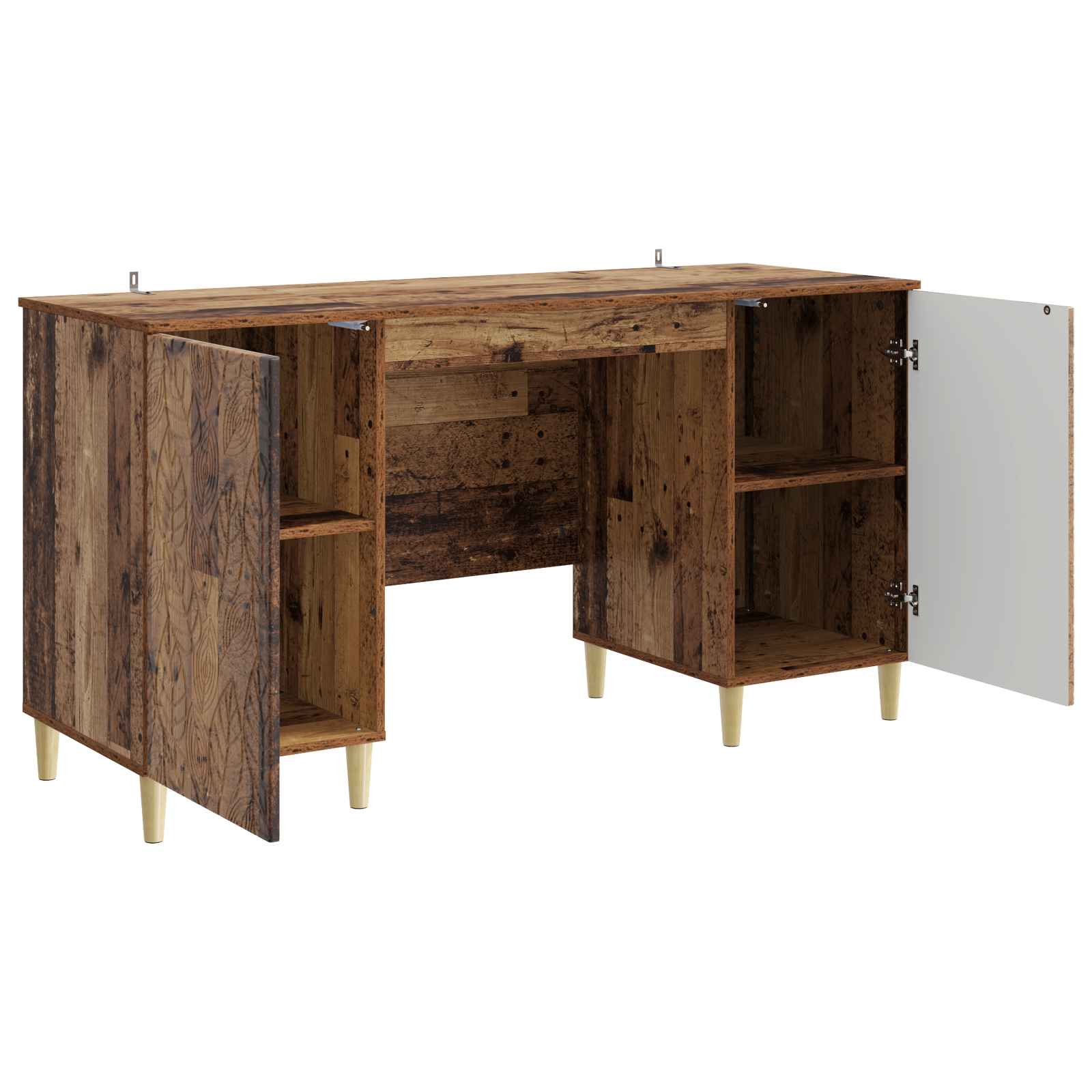 Bureau Bois ancien Bois d'ingénierie 142,5 x 50 x 75 cm - XIOS