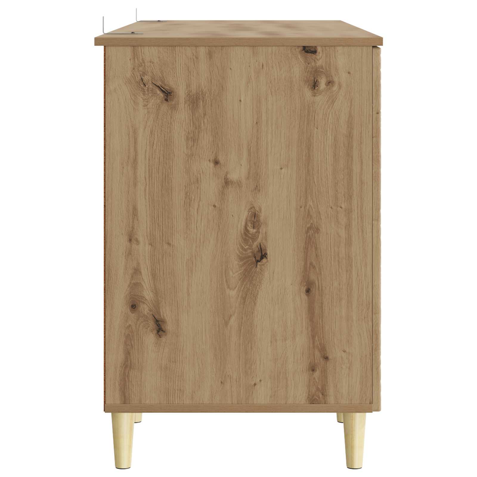 Bureau Chêne artisanal Bois d'ingénierie 142,5 x 50 x 75 cm - XIOS