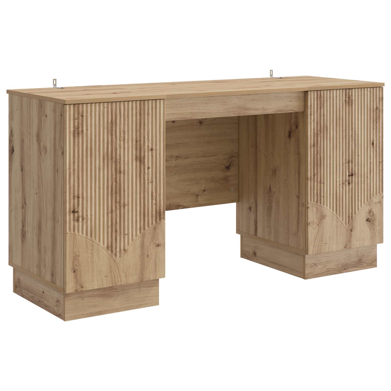Bureau Chêne artisanal 142,5 x 50 x 75 cm Bois d'ingénierie - XIOS