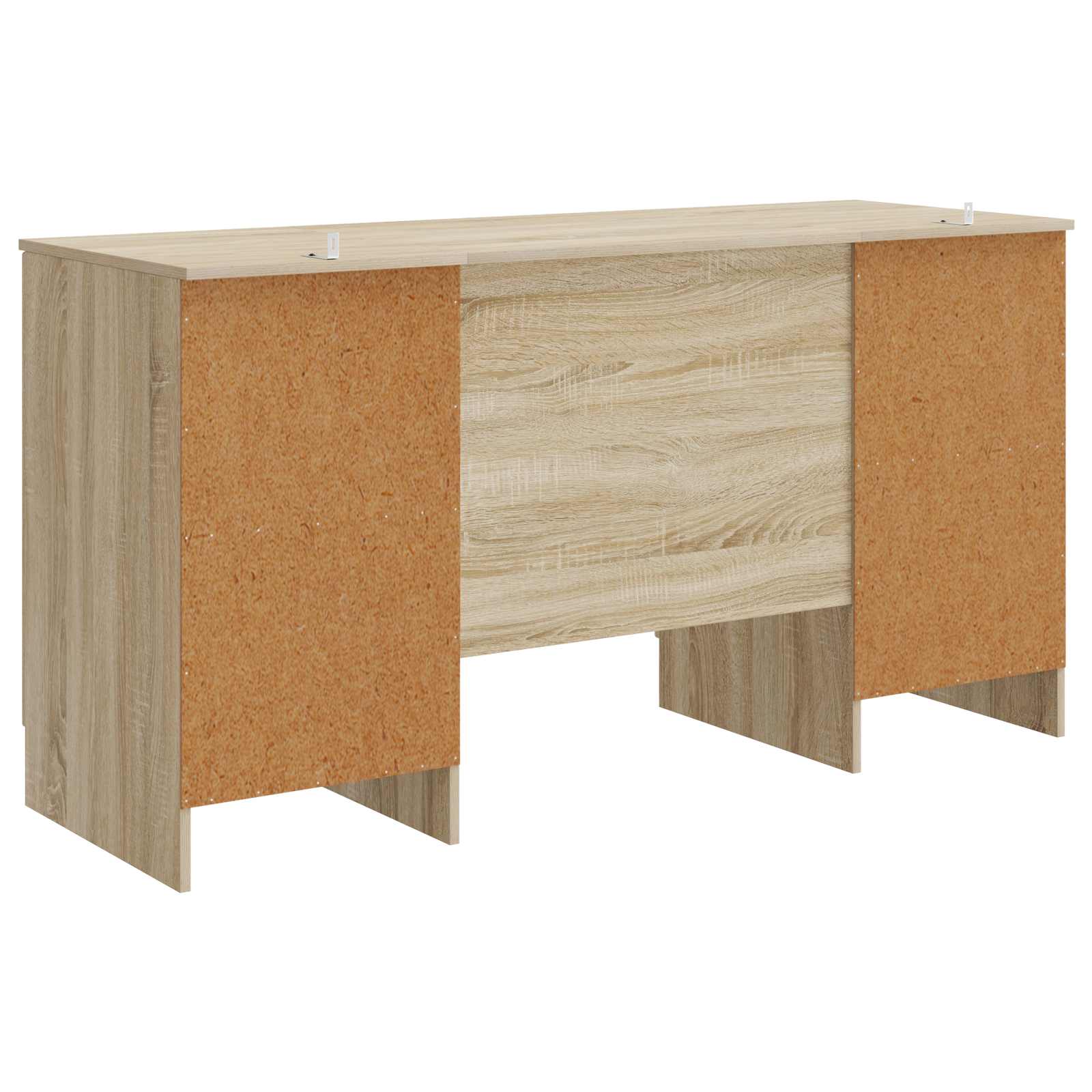 Bureau Chêne Sonoma 142,5 x 50 x 75 cm Bois d'ingénierie - XIOS