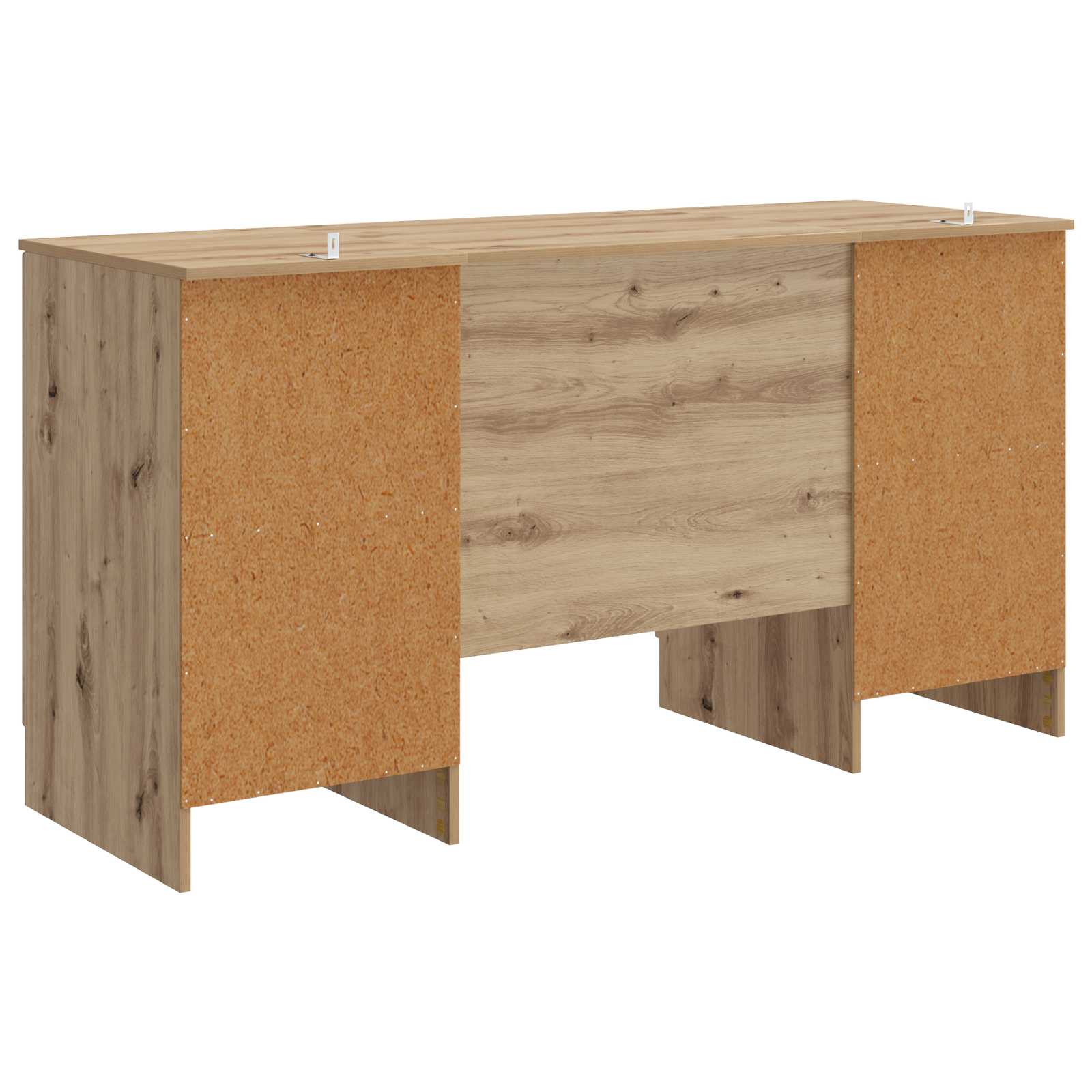 Bureau Chêne artisanal 142,5 x 50 x 75 cm Bois d'ingénierie - XIOS
