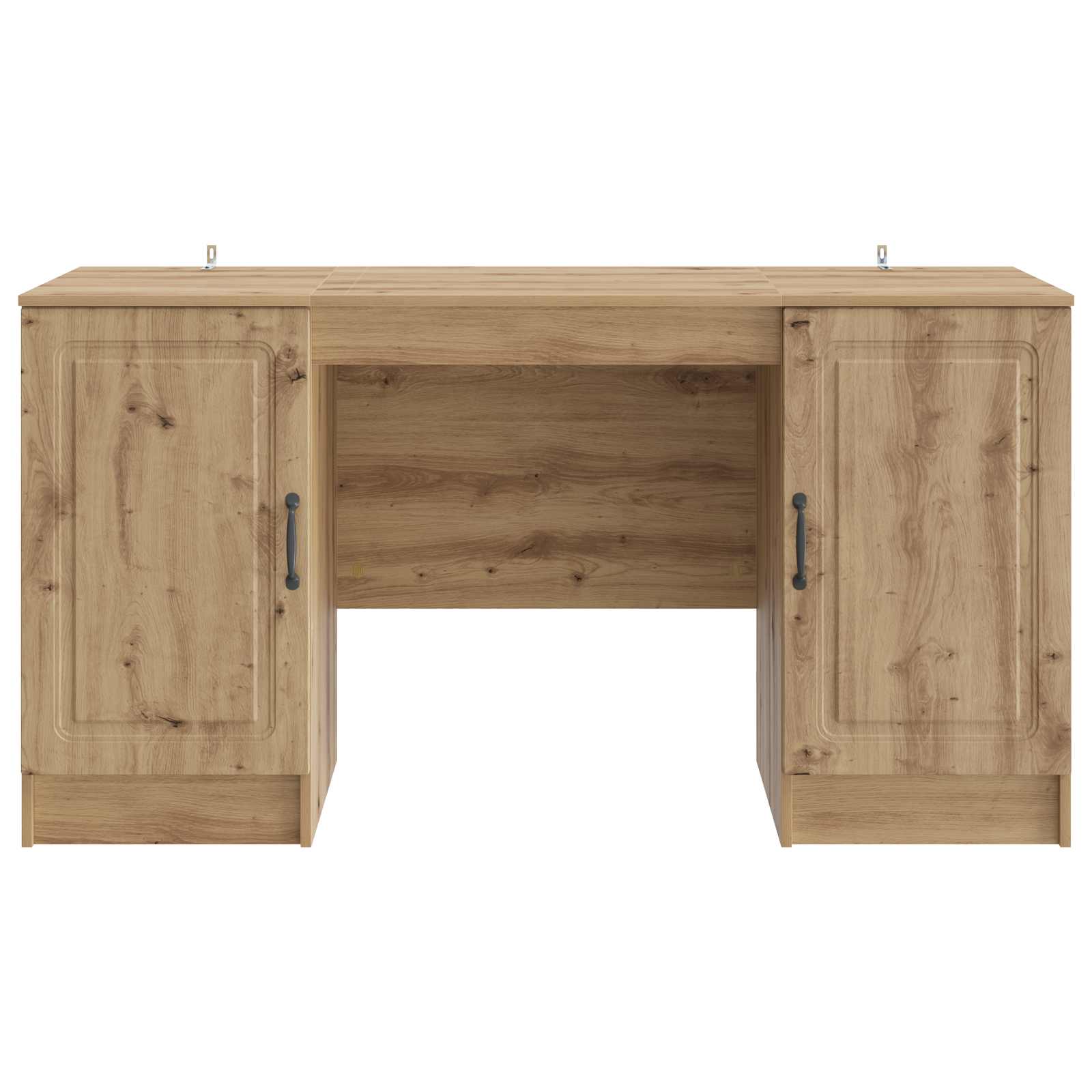 Bureau Chêne artisanal 142,5 x 50 x 75 cm Bois d'ingénierie - XIOS