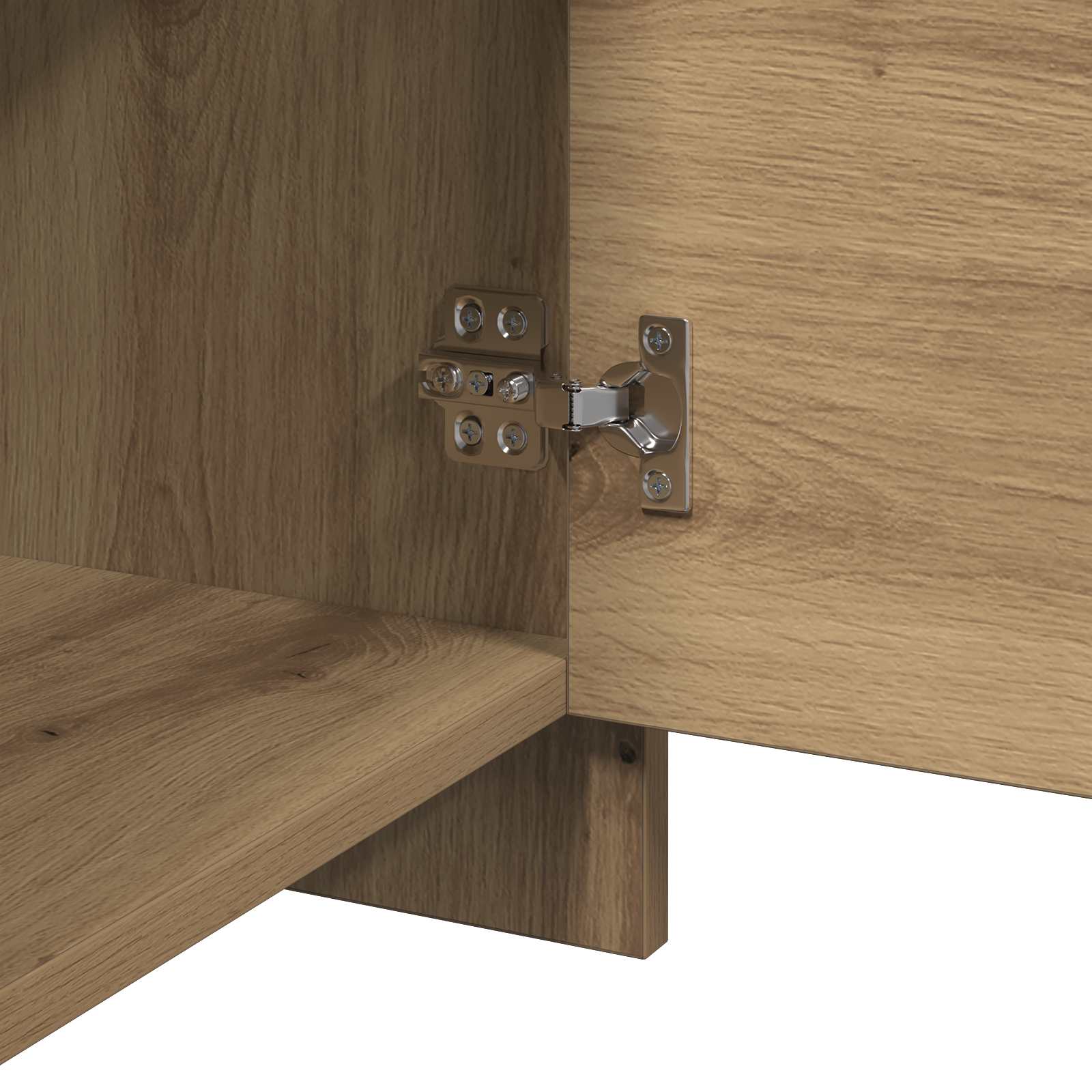 Cabinet de chevet Chêne artisan 45 x 34 x 44,5 cm - XIOS