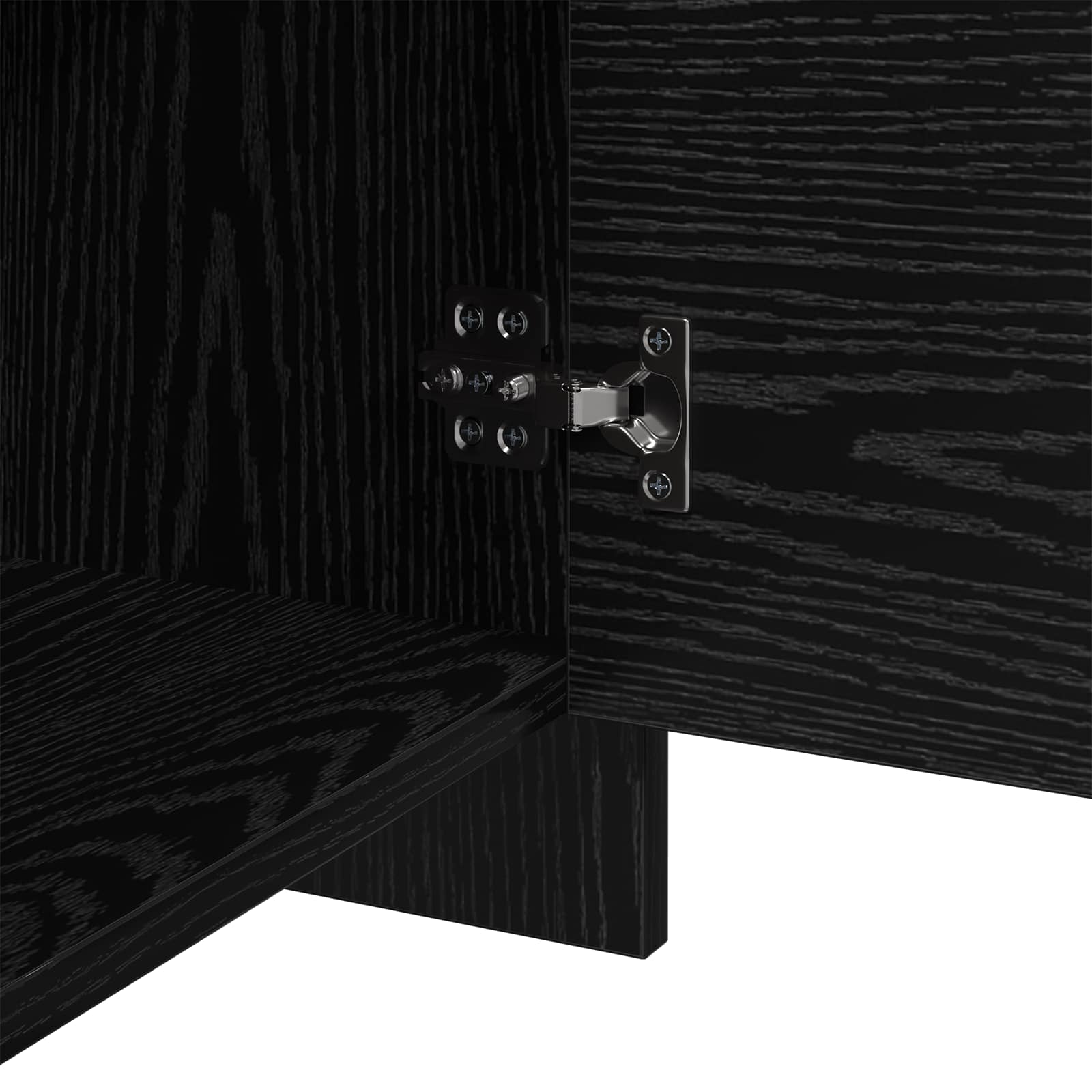 Cabinet de chevet Chêne noir 45 x 34 x 44,5 cm - XIOS