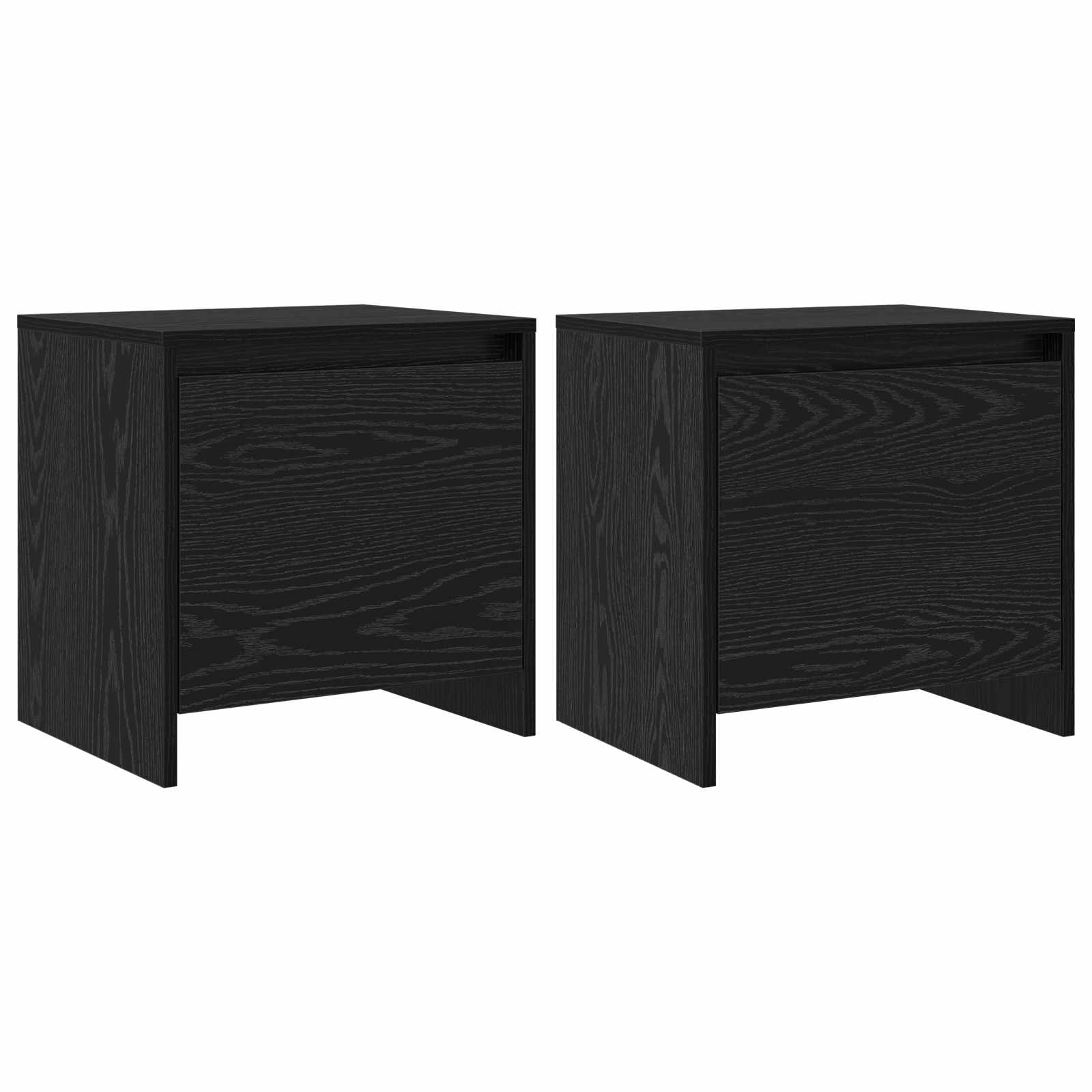 Cabinet de chevet Chêne noir 45 x 34 x 44,5 cm - XIOS