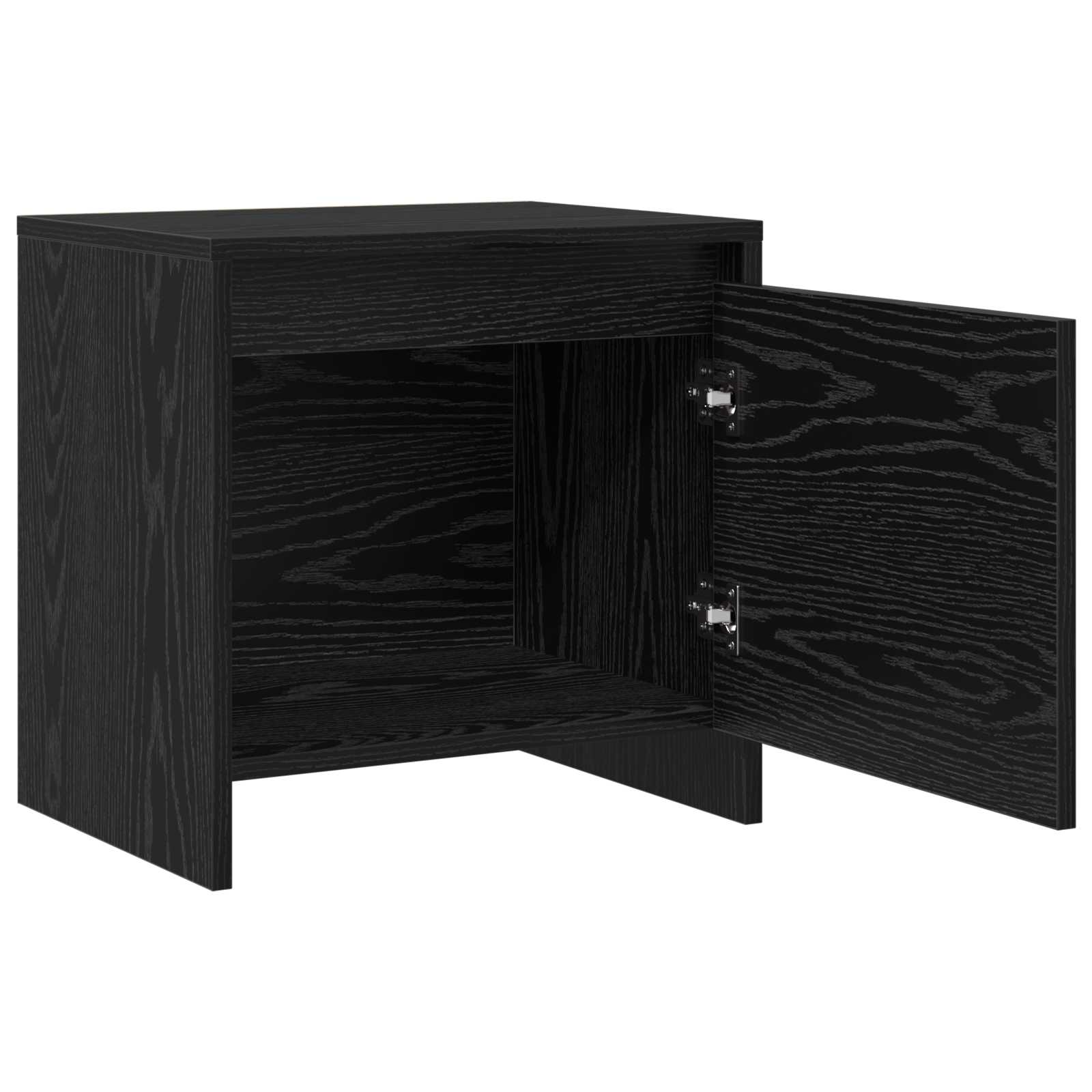 Cabinet de chevet Chêne noir 45 x 34 x 44,5 cm - XIOS