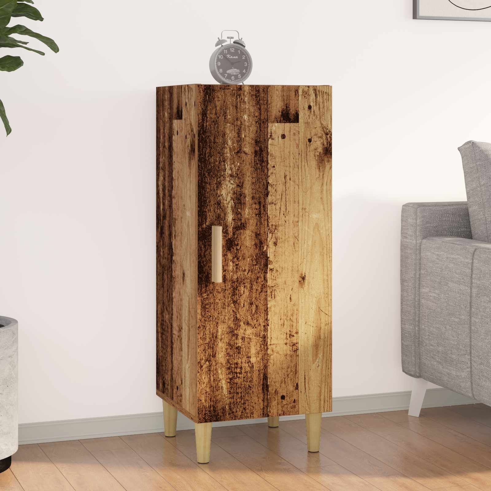 Buffet Bois Ancien 34,5 x 34 x 90 cm Bois d'ingénierie - XIOS