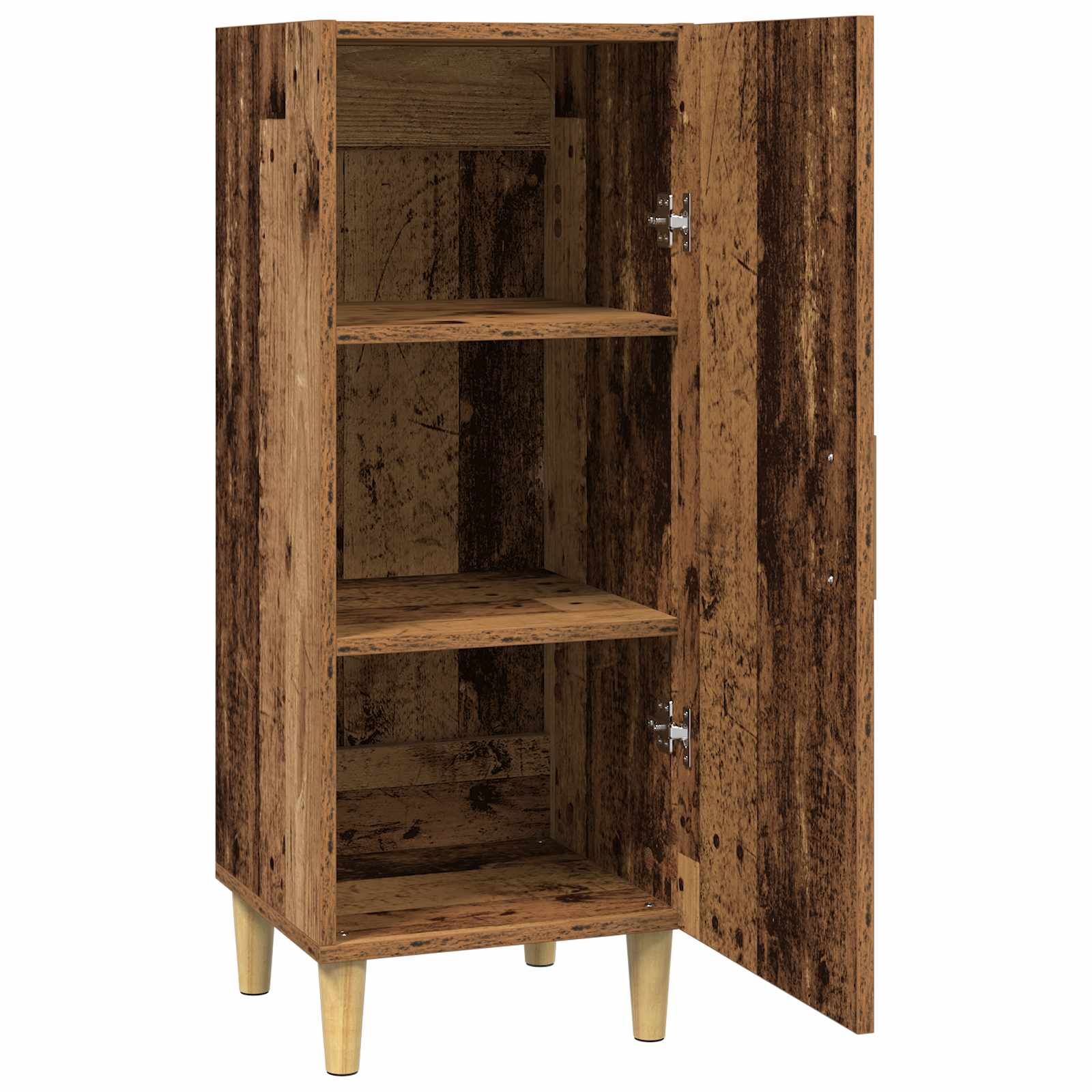 Buffet Bois Ancien 34,5 x 34 x 90 cm Bois d'ingénierie - XIOS