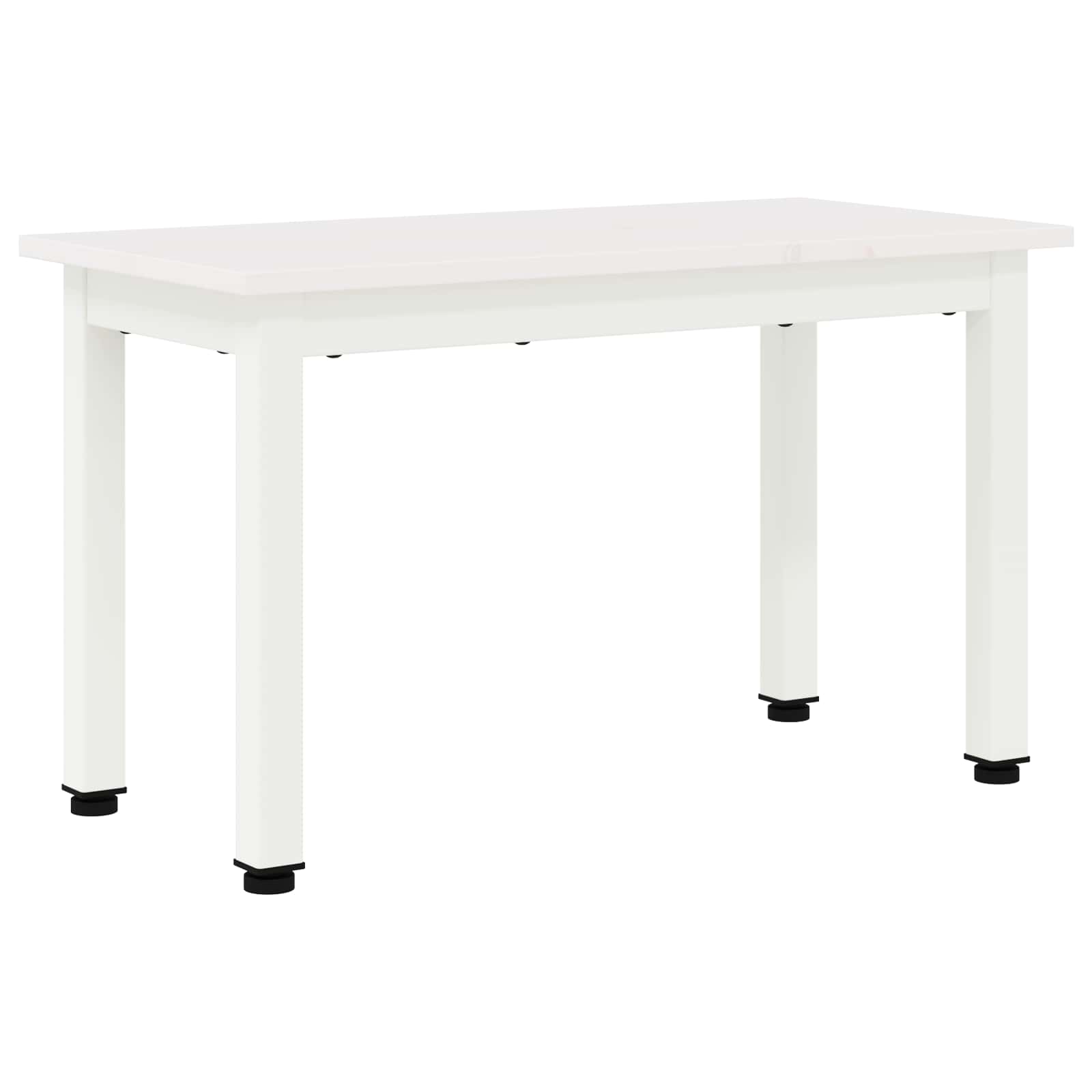 Table basse Blanc 60 x 30 x 36 cm Bois de pin massif - XIOS