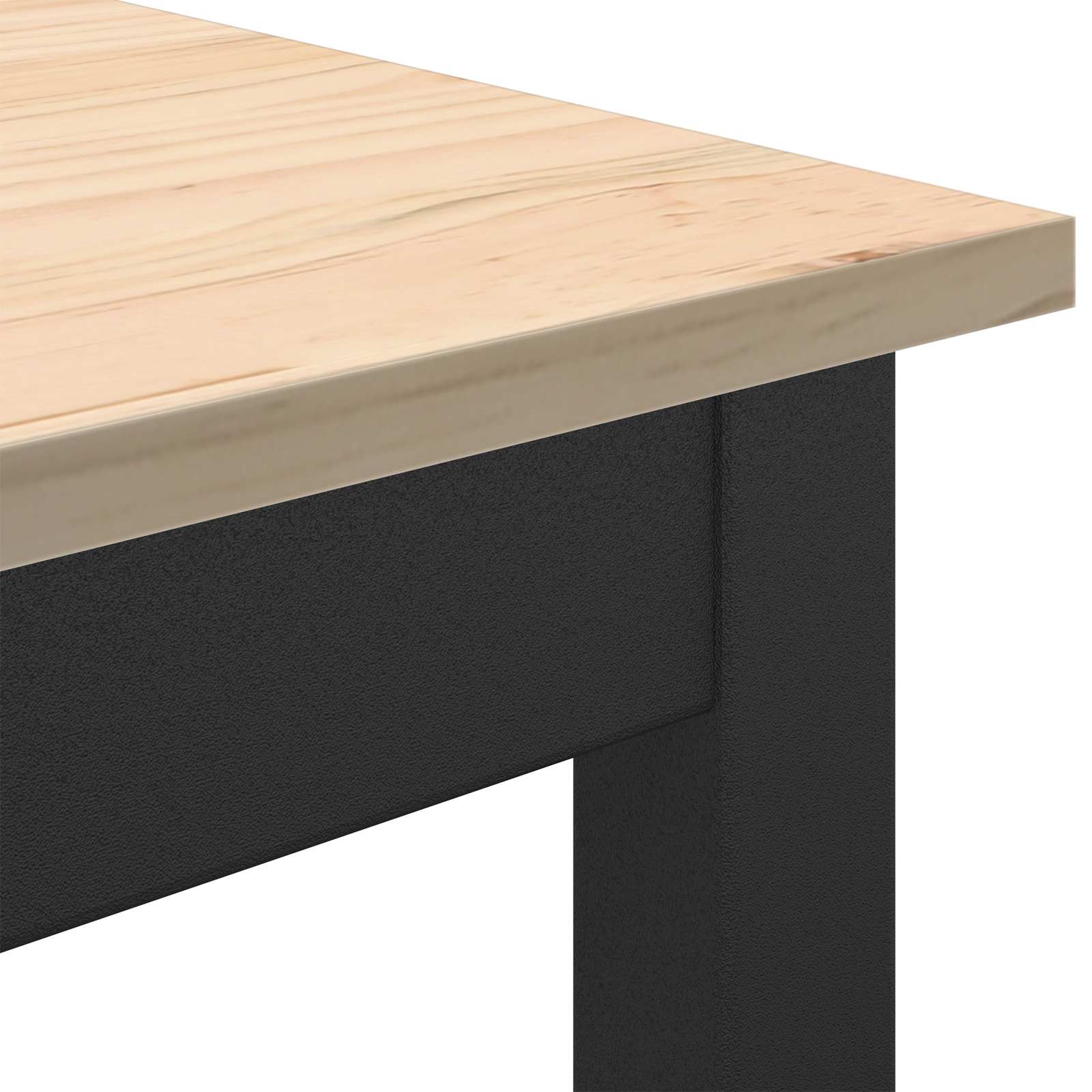 Table basse Naturel 100 x 50 x 45 cm Bois de pin massif - XIOS