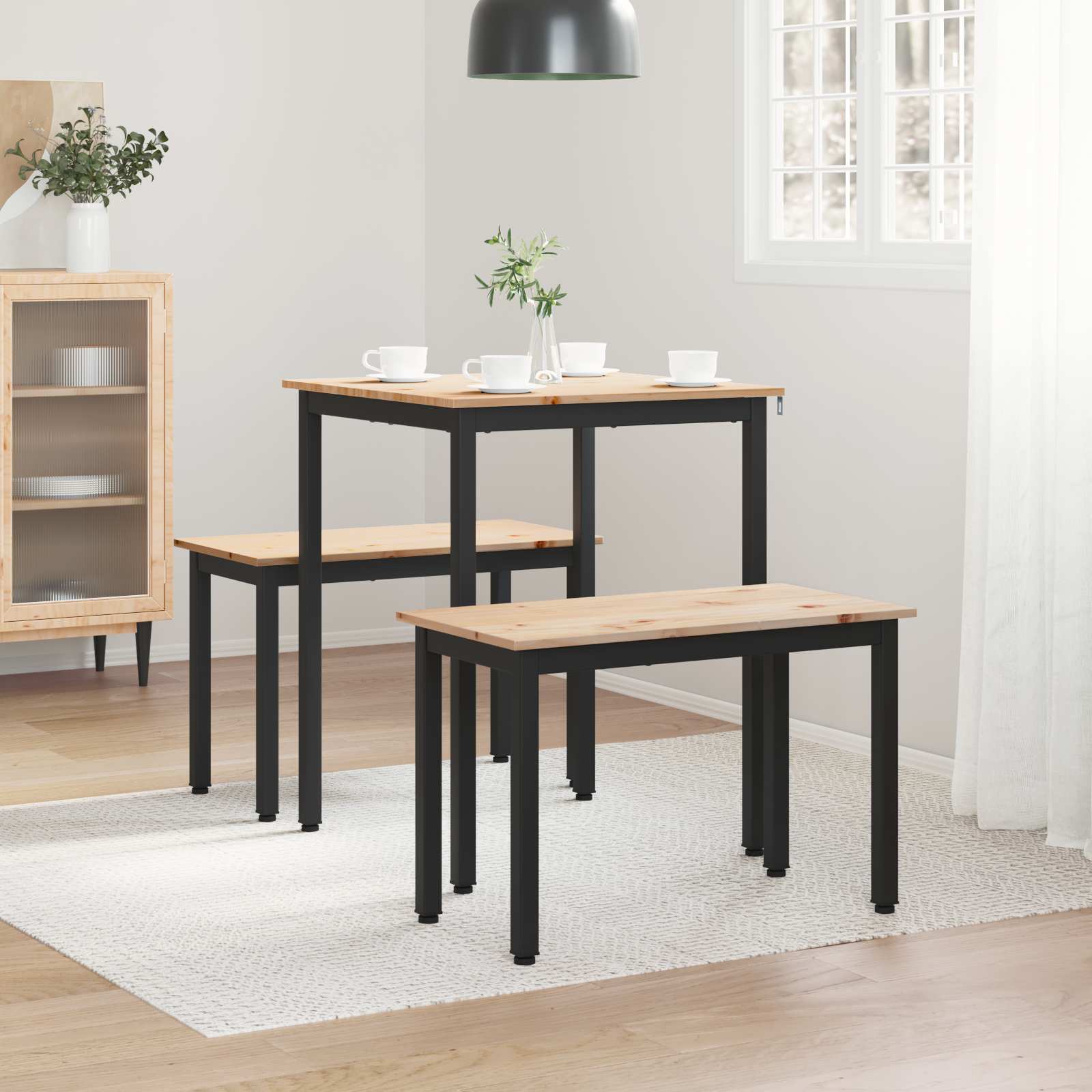 Table de salle à manger / Table de repas Naturel - XIOS