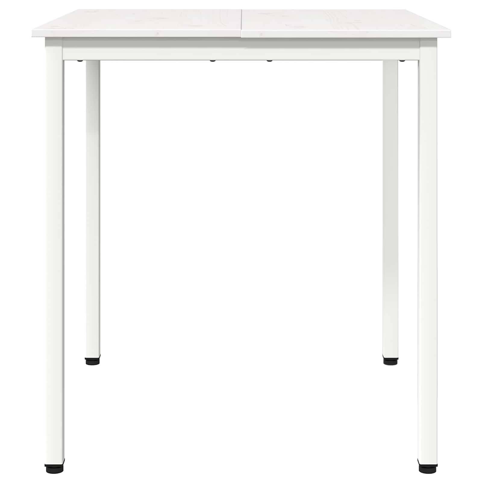 Table de salle à manger / Table de repas Blanc 60 x 60 x 75 cm - XIOS