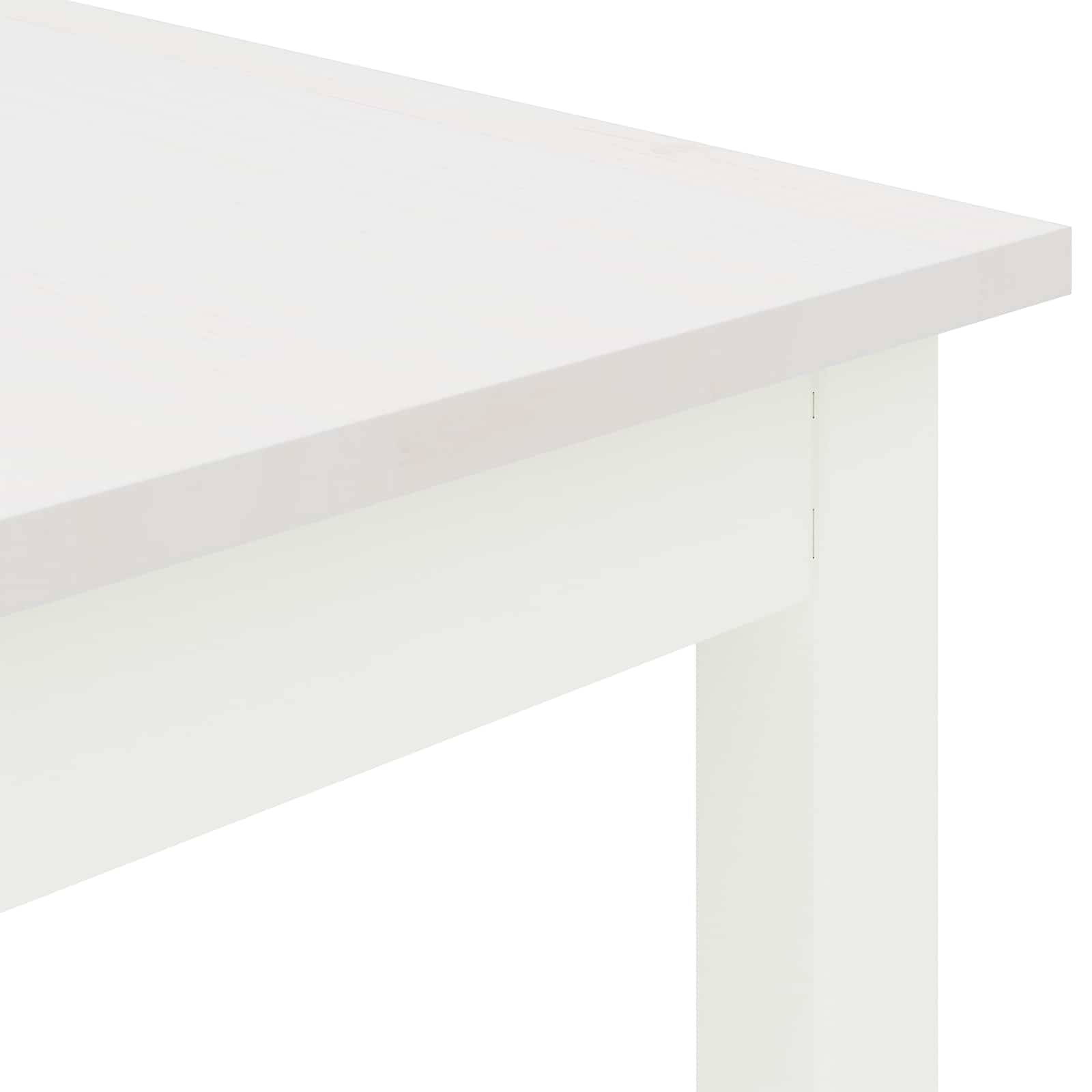Table de salle à manger / Table de repas Blanc 110 x 55 x 75 cm - XIOS