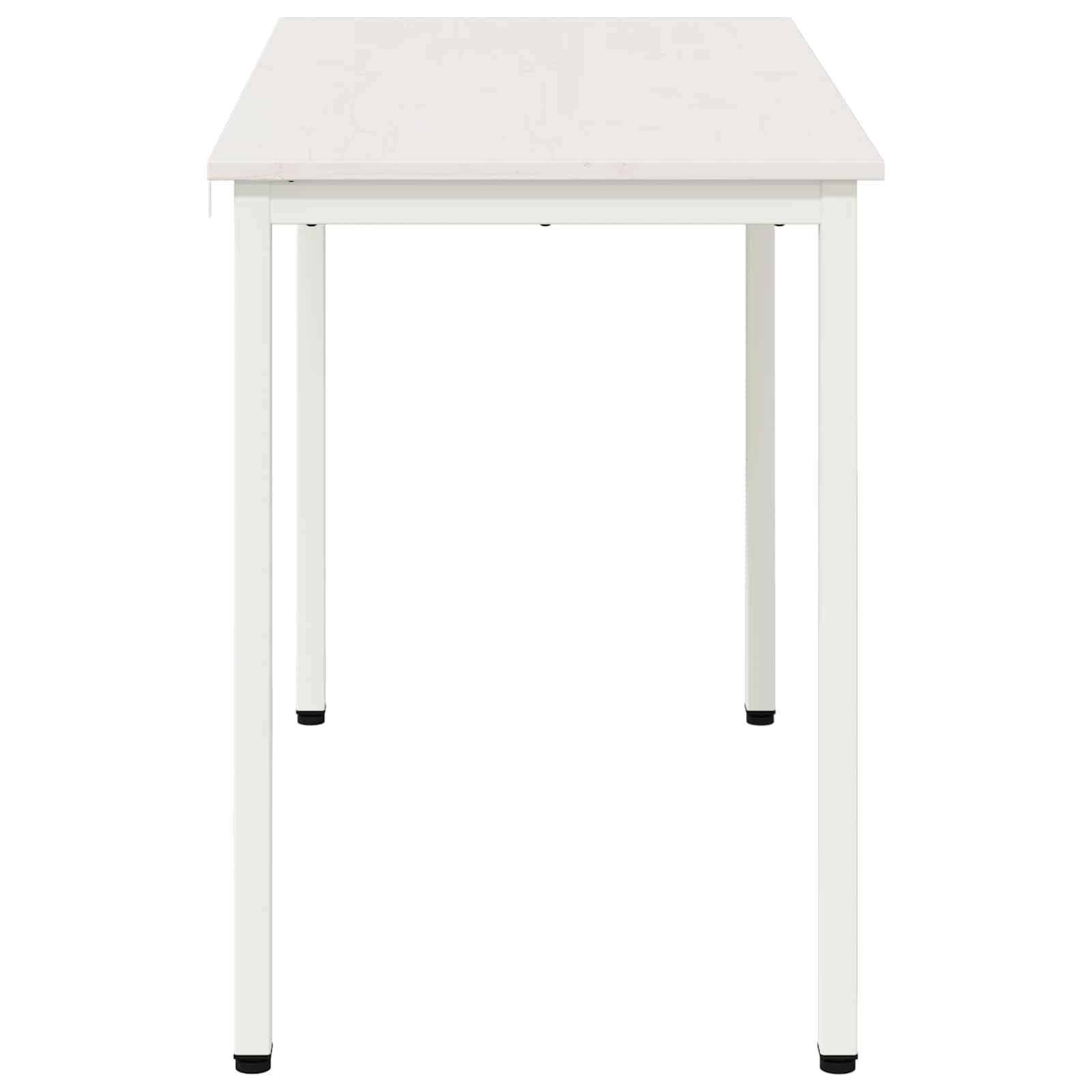 Table de salle à manger / Table de repas Blanc 110 x 55 x 75 cm - XIOS