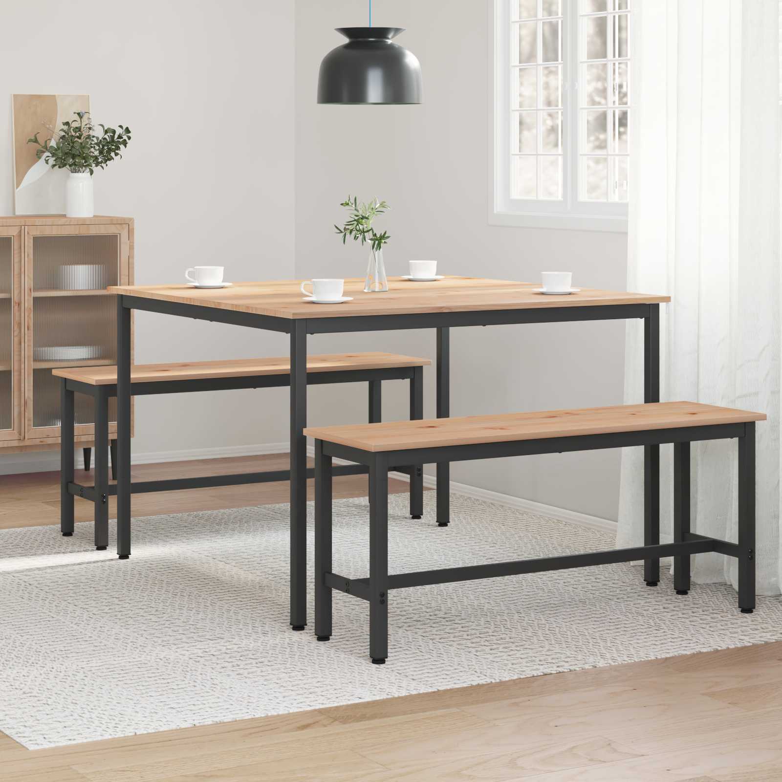 Table de salle à manger / Table de repas Naturel - XIOS