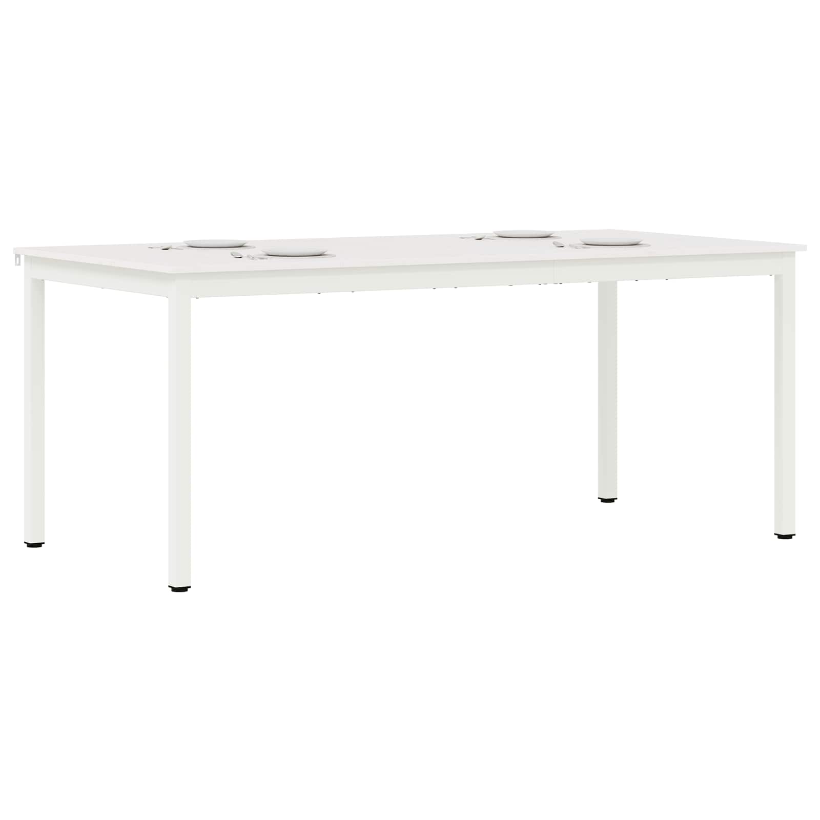 Table de salle à manger / Table de repas Blanc 180 x 90 x 75 cm - XIOS