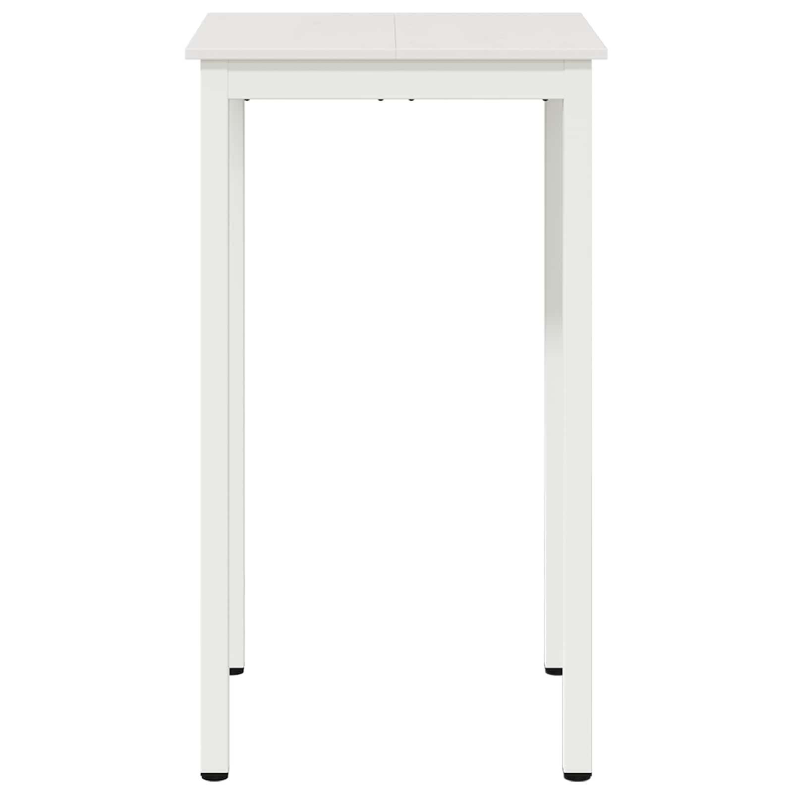 Table de bar Blanc 60 x 60 x 105 cm Bois de pin massif - XIOS