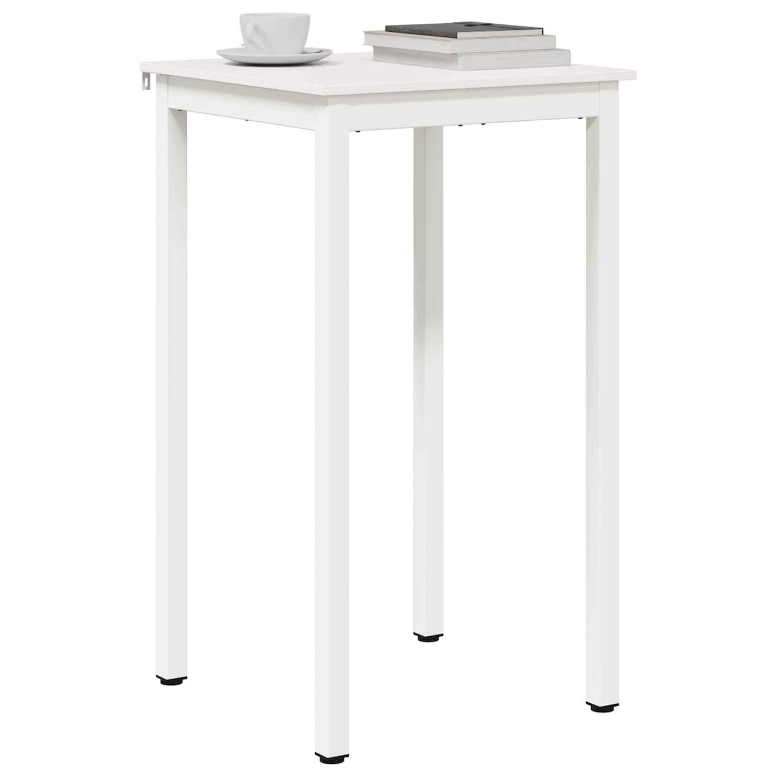 Table de bar Blanc 60 x 60 x 105 cm Bois de pin massif - XIOS