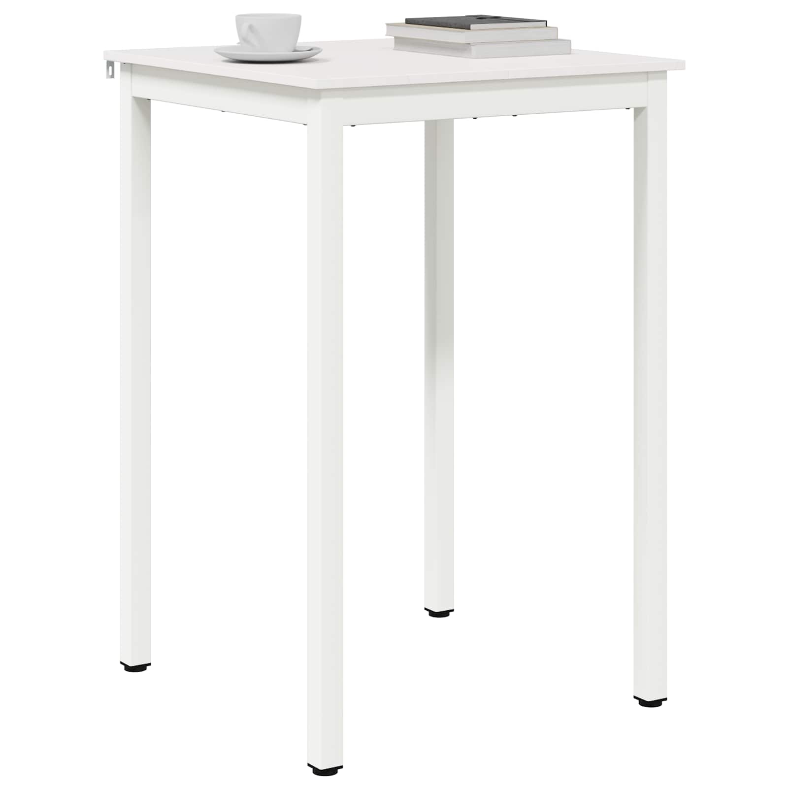 Table de bar Blanc 110 x 55 x 105 cm Bois de pin massif - XIOS