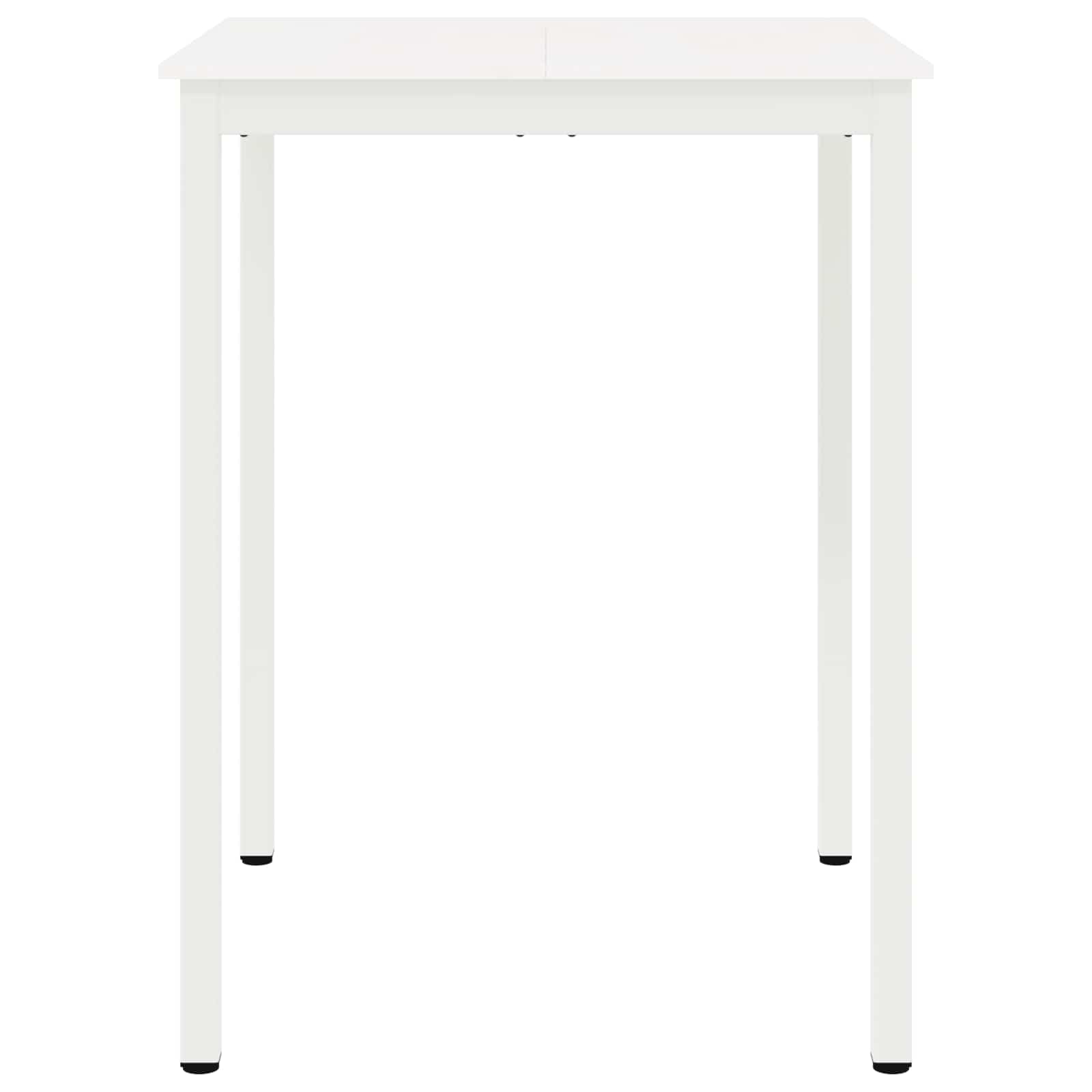 Table de bar Blanc 110 x 55 x 105 cm Bois de pin massif - XIOS