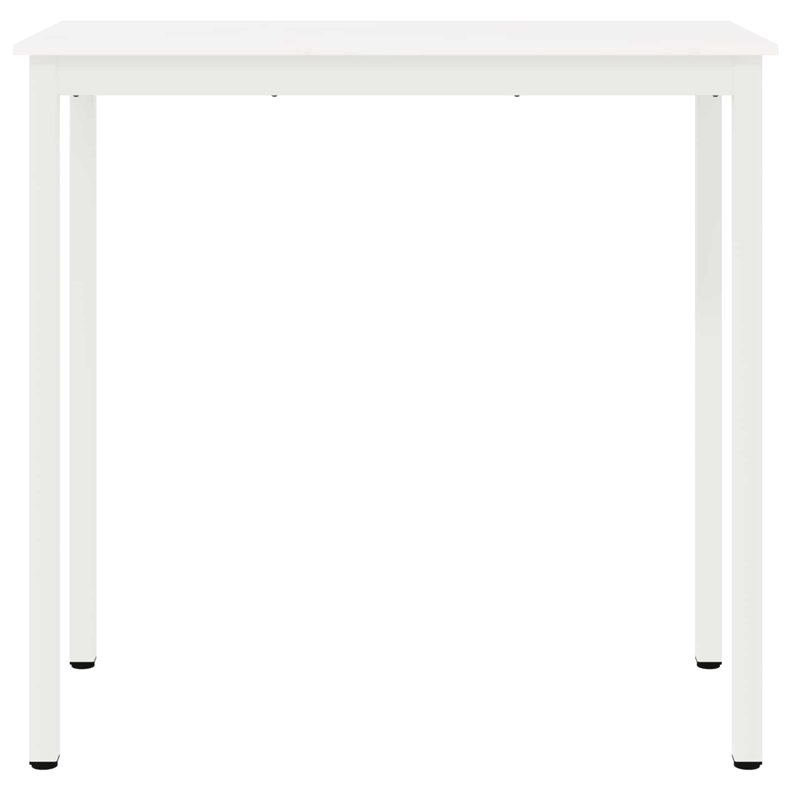 Table de bar Blanc 110 x 55 x 105 cm Bois de pin massif - XIOS