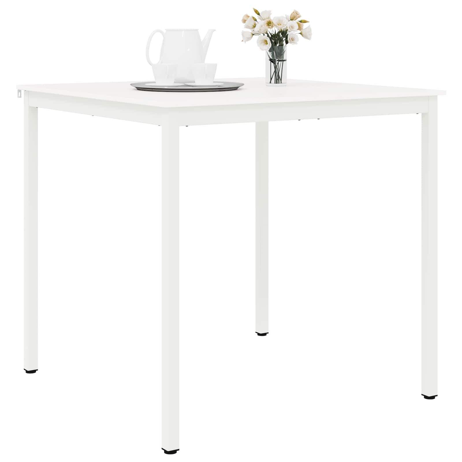 Table de bar Blanc 110 x 55 x 105 cm Bois de pin massif - XIOS