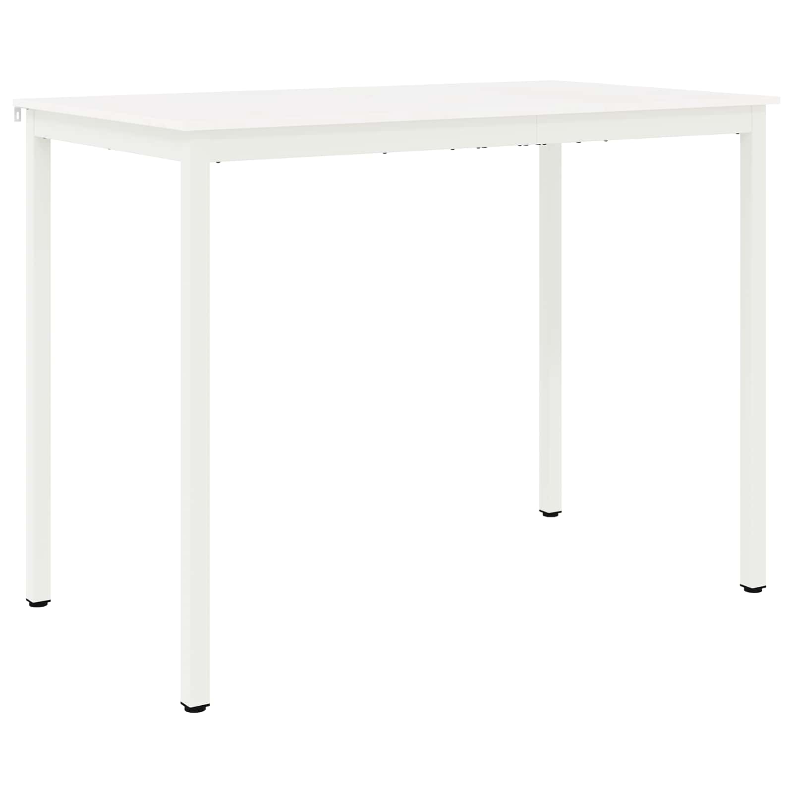Table de bar Blanc 110 x 55 x 105 cm Bois de pin massif - XIOS