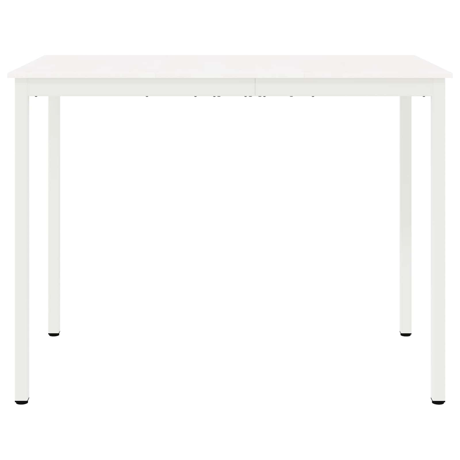 Table de bar Blanc 110 x 55 x 105 cm Bois de pin massif - XIOS